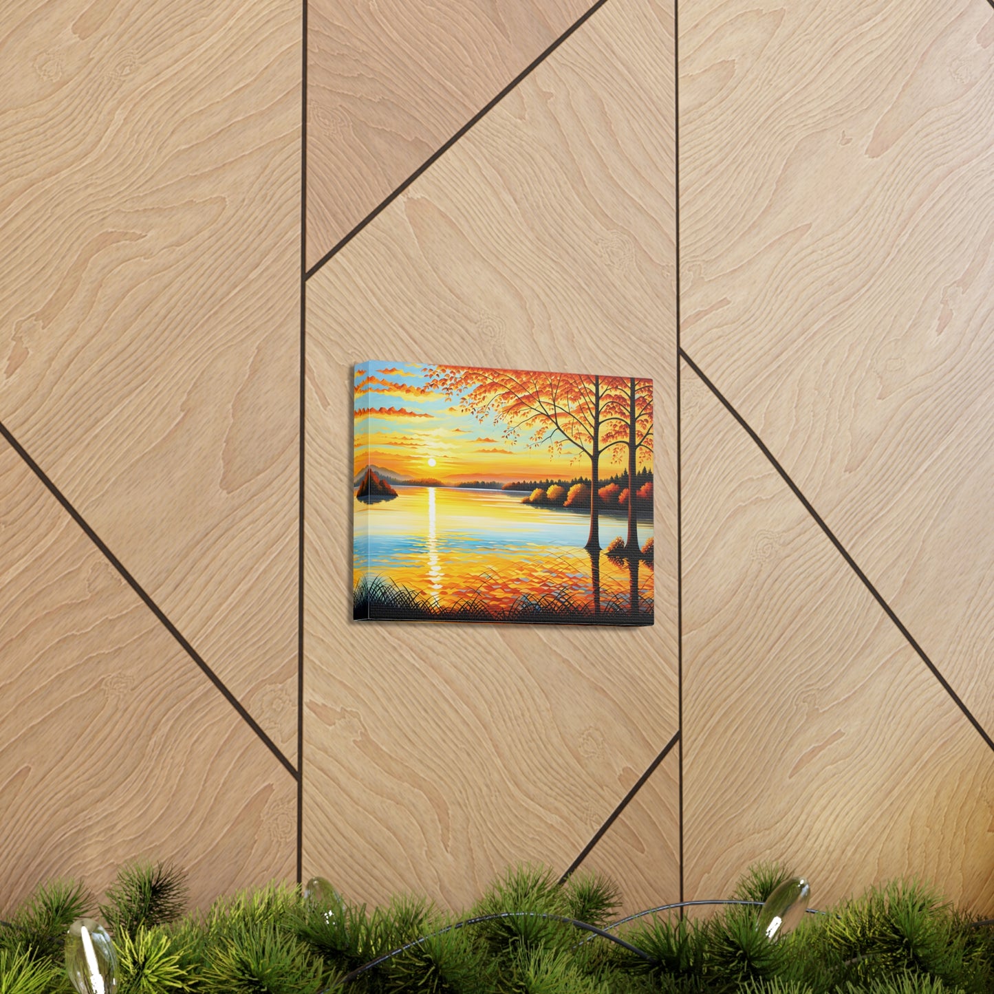 Summer’s Solace: Classic Oil Painting Wall Décor