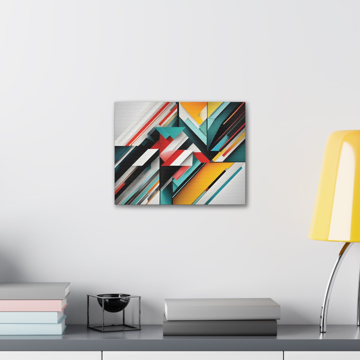 Serene Streams: Abstract Wall Décor