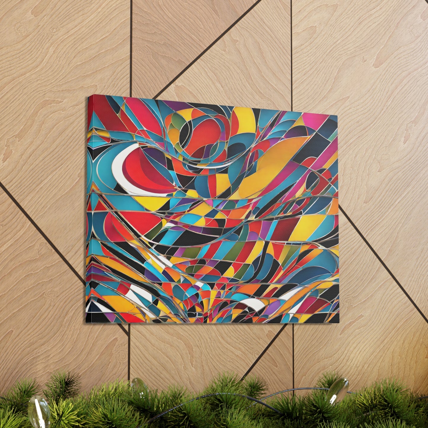 Celestial Melody: Abstract Wall Décor