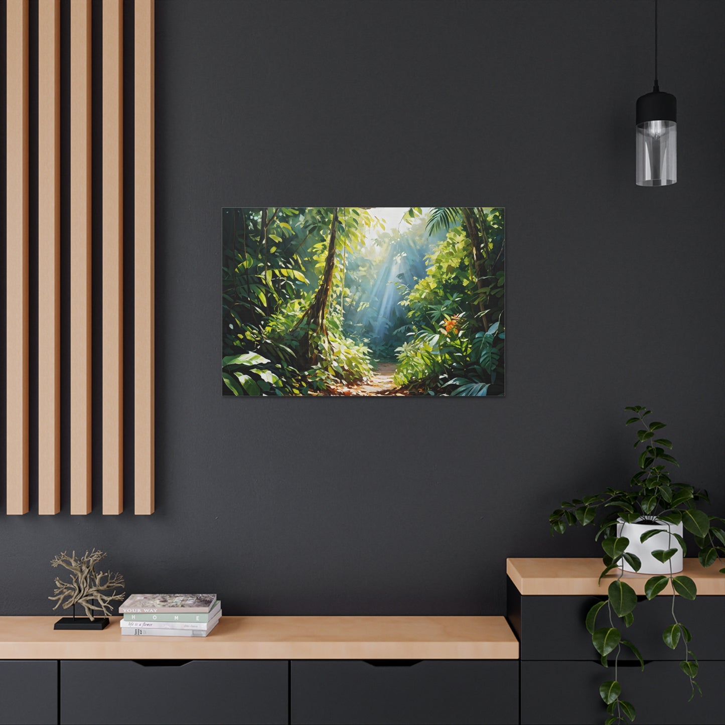 Enchanted Forest: Classic Oil Painting Wall Décor