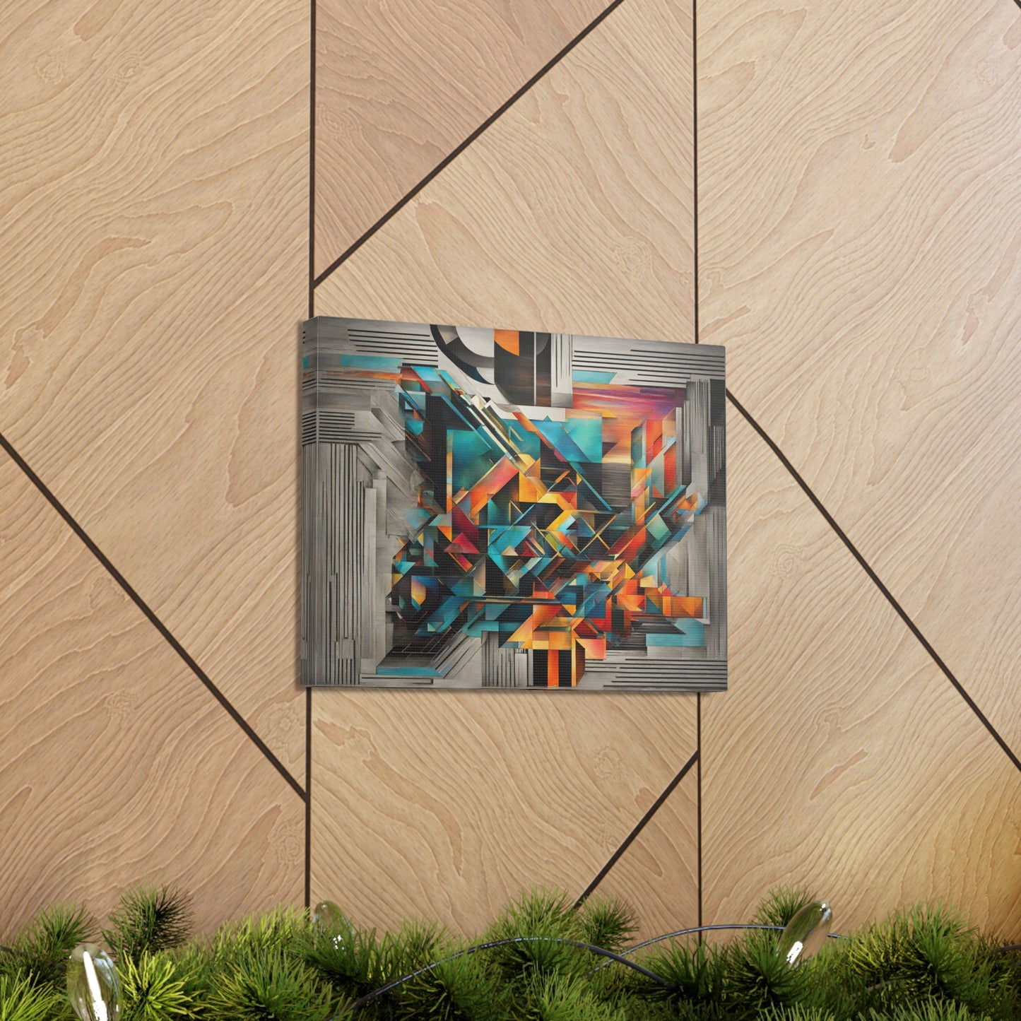 Quantum Bloom: Abstract Wall Décor