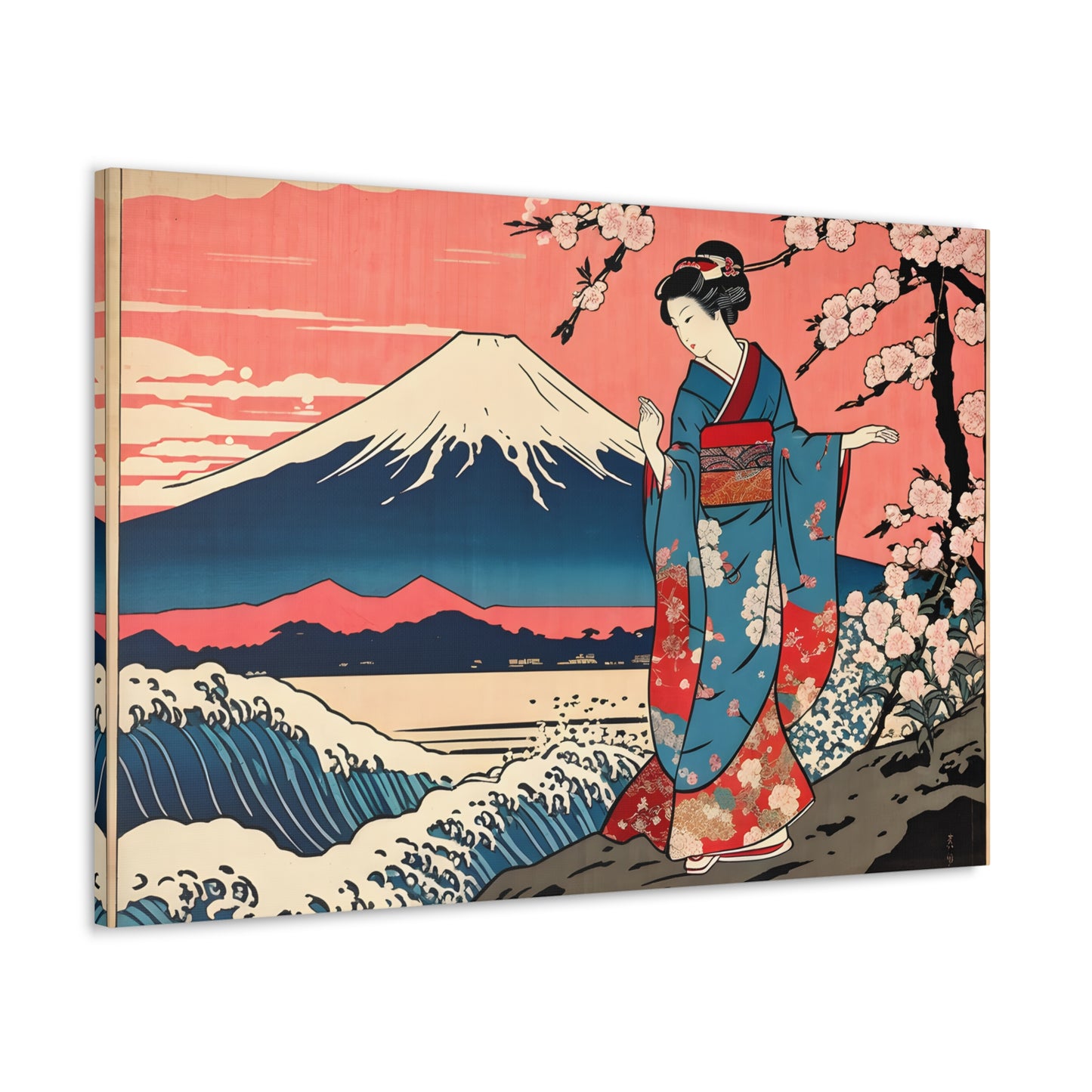 Geisha Glamour: Ukiyo-e Wall Décor