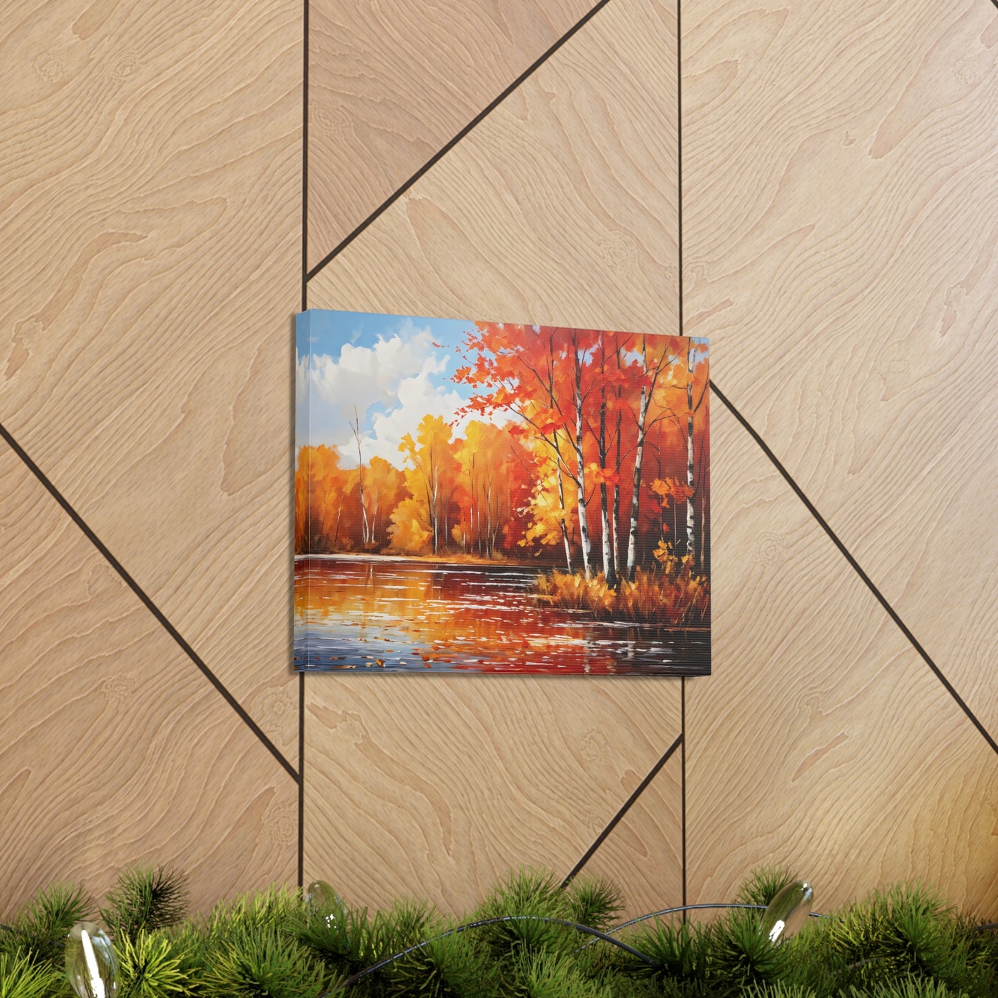 Shedded Leaves: Classic Oil Painting Wall Décor