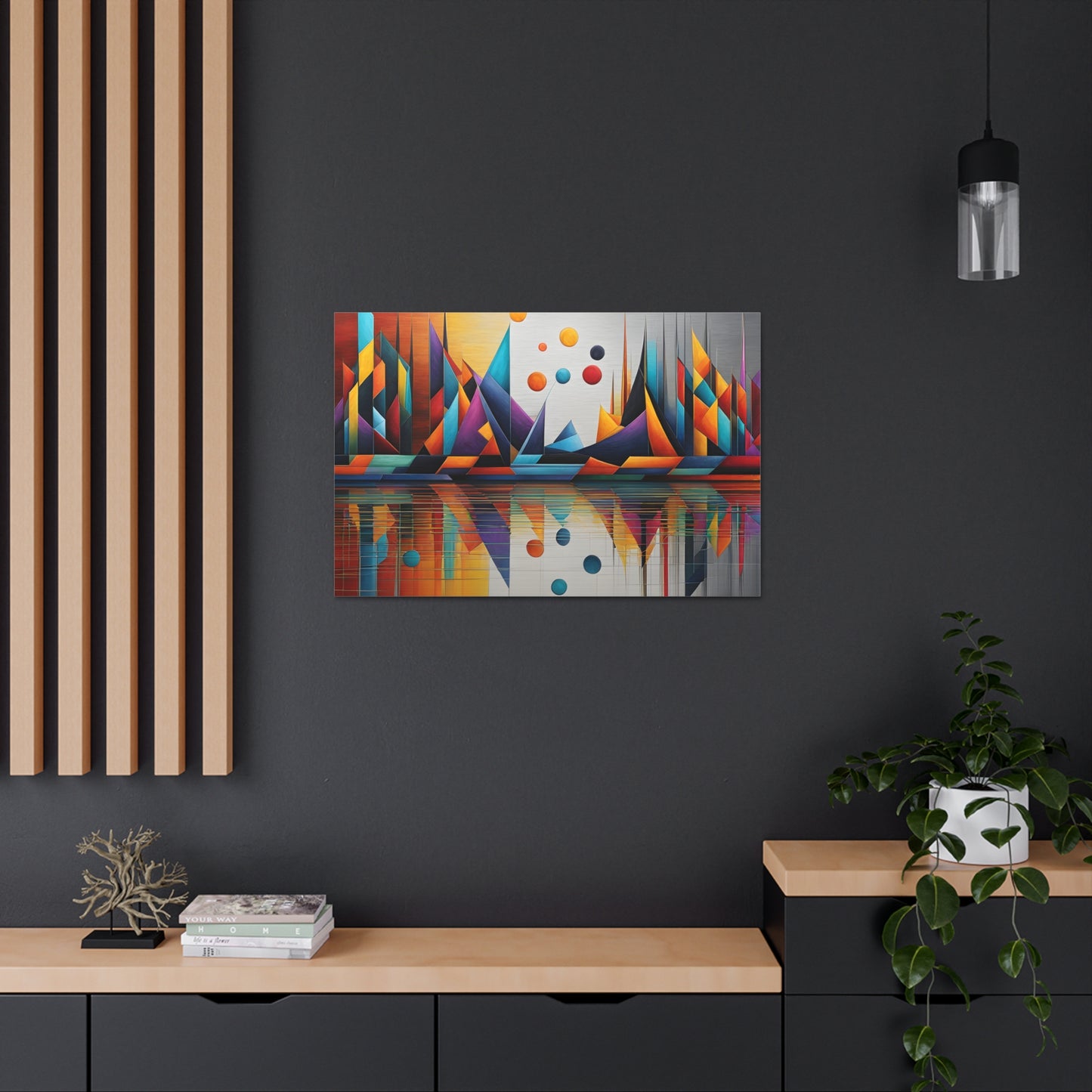 Infinite Reflections: Abstract Wall Décor