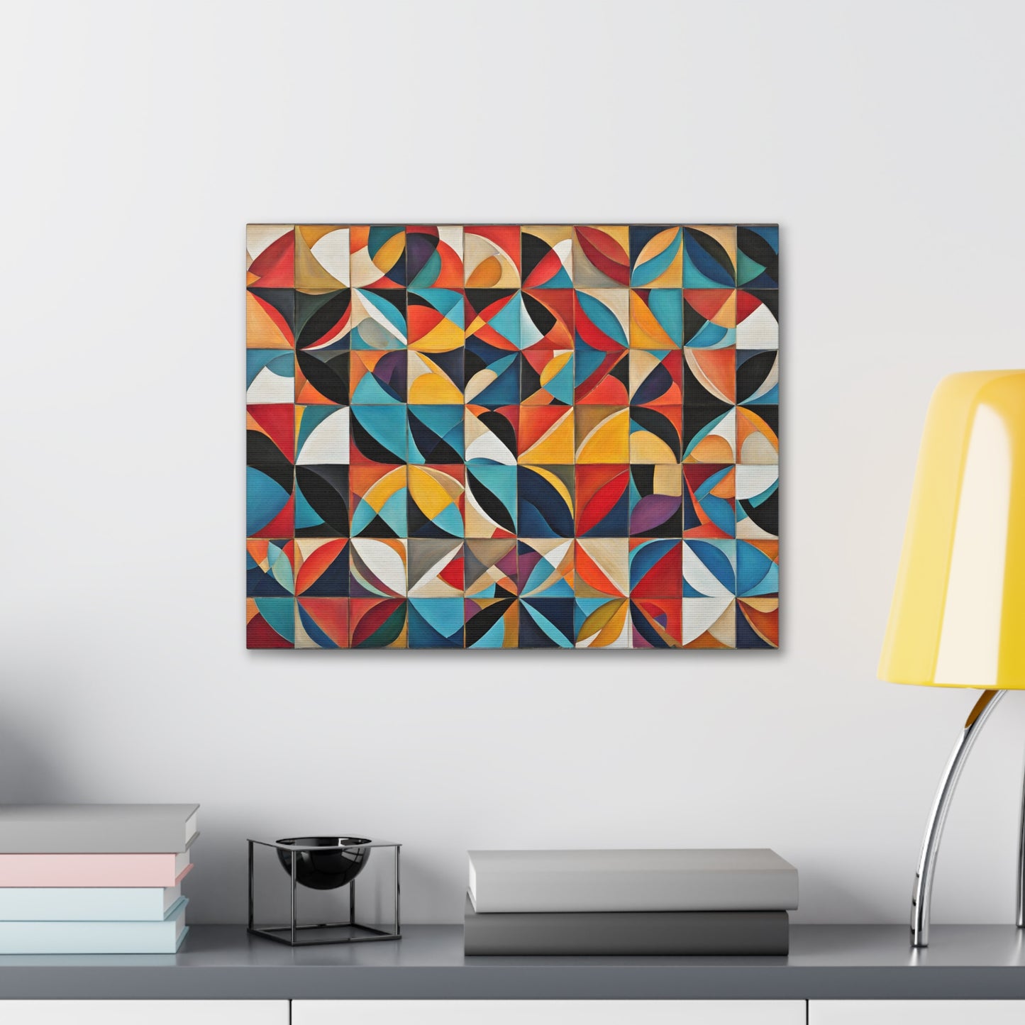 Harmonious Patterns: Abstract Wall Décor