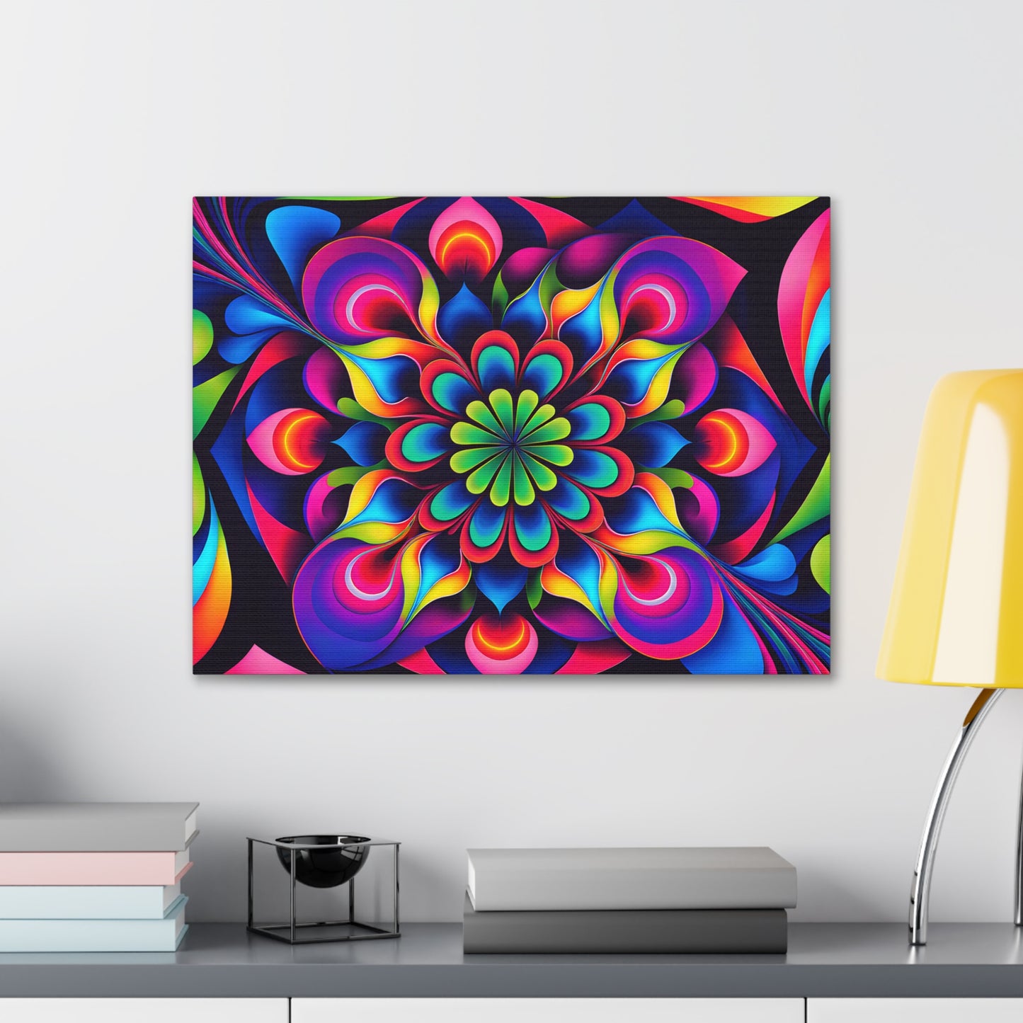 Hypnotic Hues: Psychedelic Wall Décor