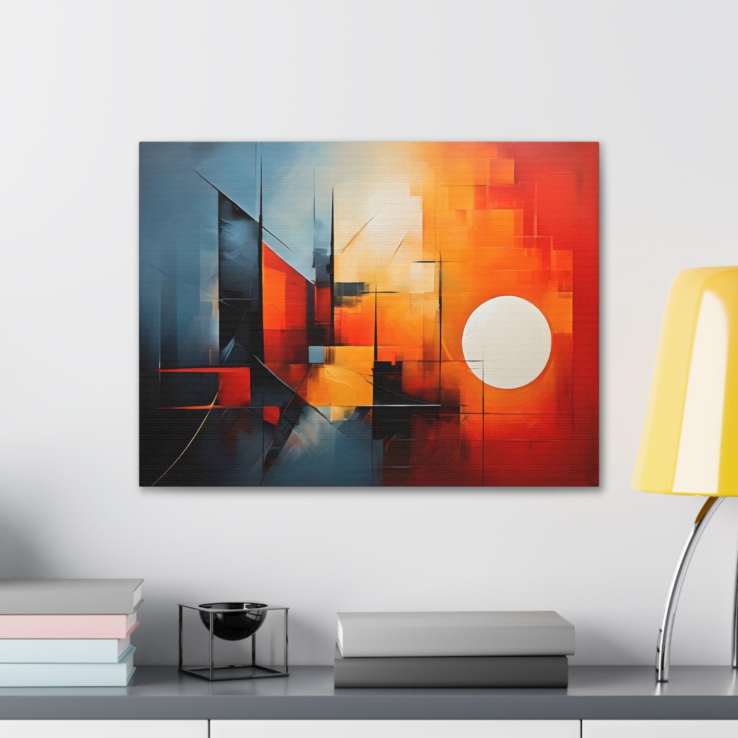 Luminous Lust: Abstract Wall Décor