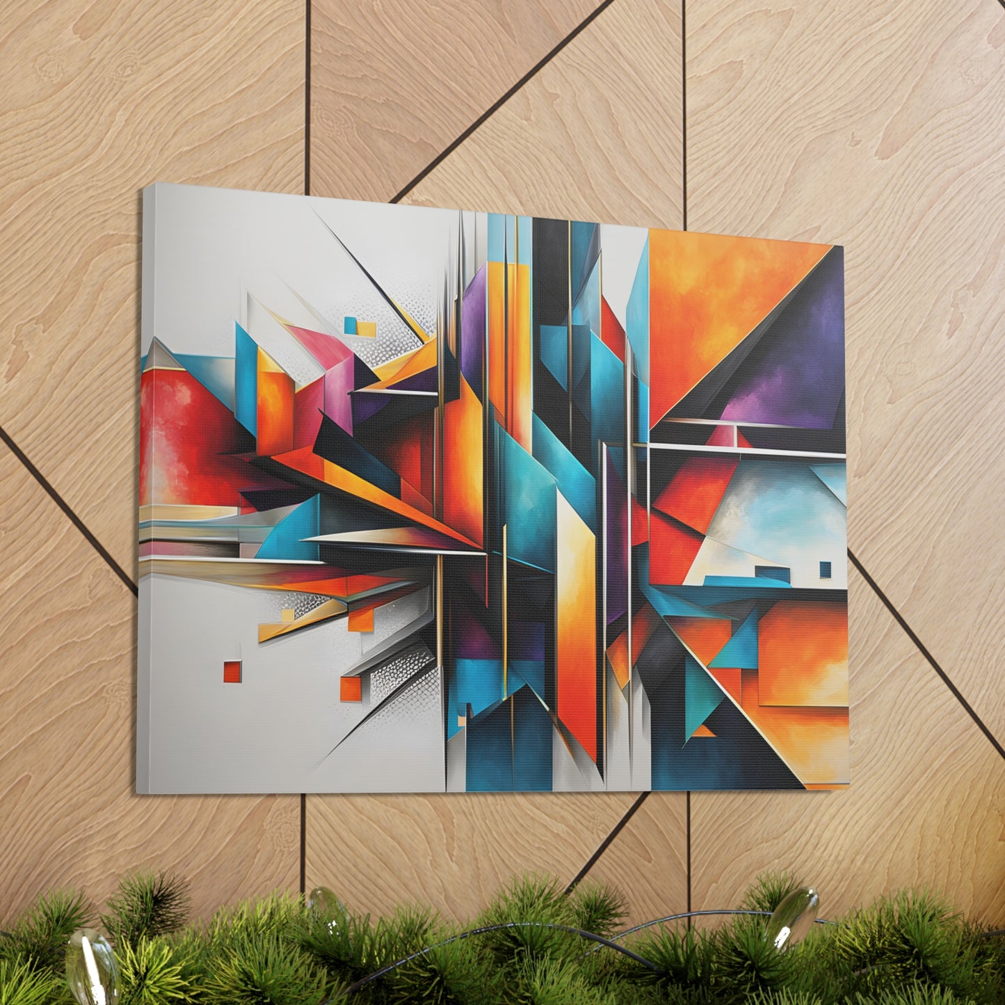 Radiant Fragments: Abstract Wall Décor