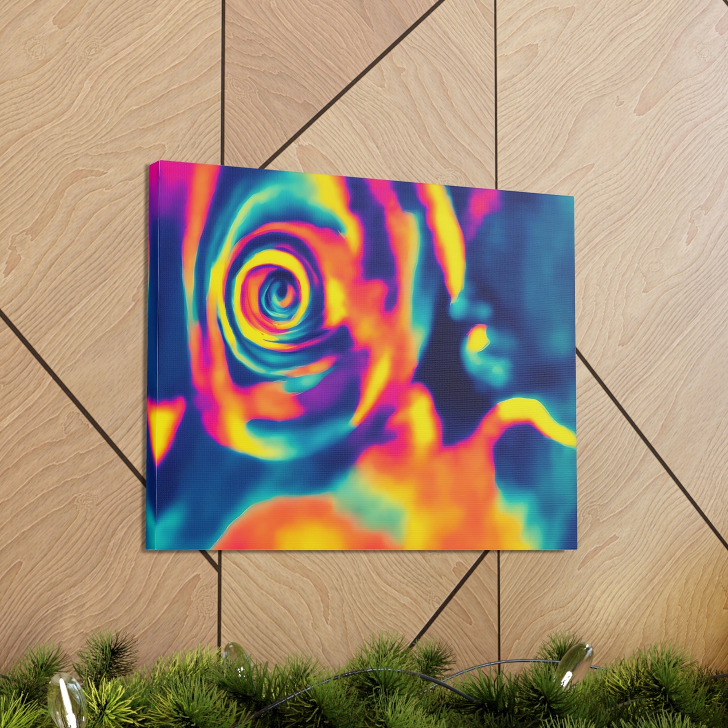 Whirlwind of Colour: Abstract Colors Wall Décor