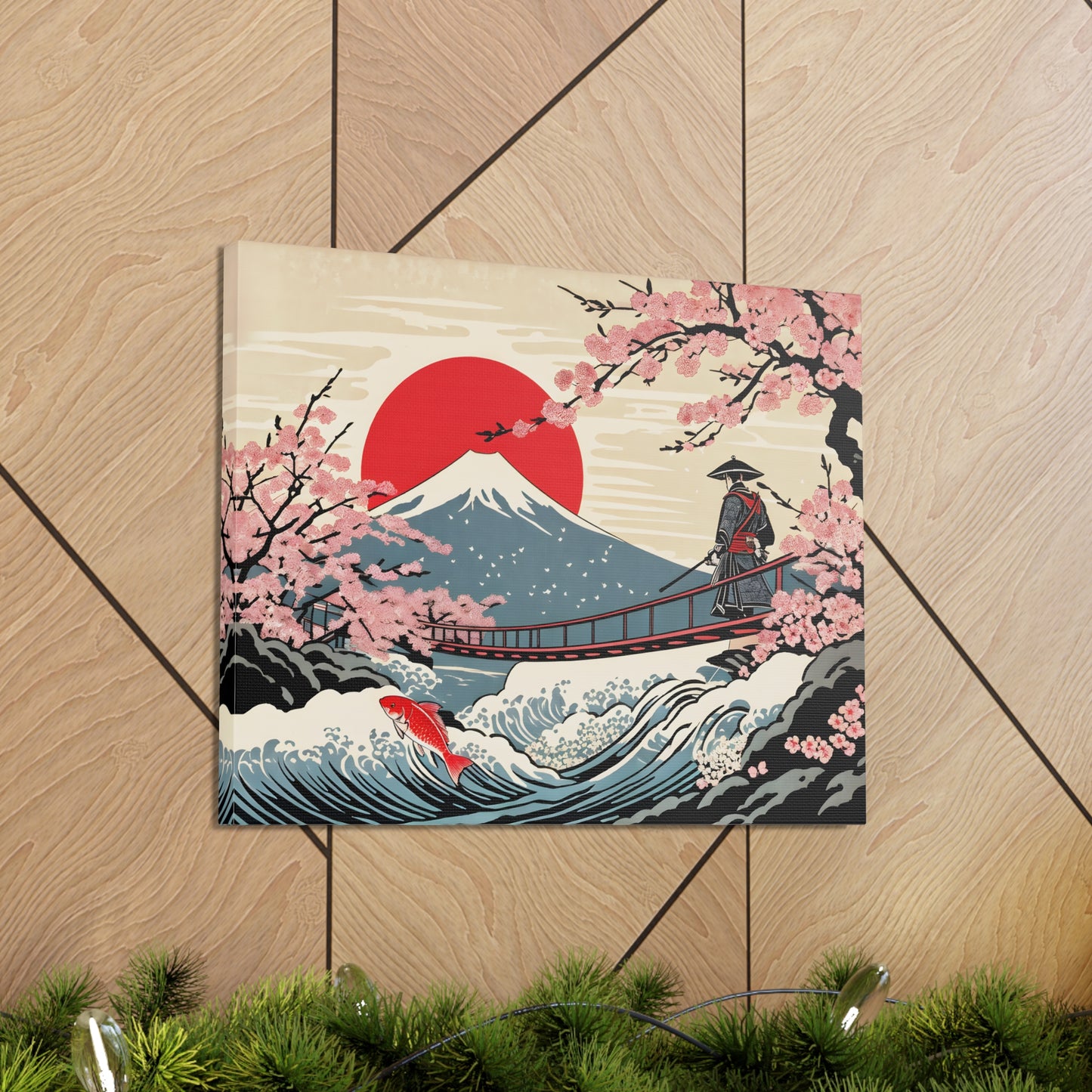 Wave Watchers: Ukiyo-e Wall Décor