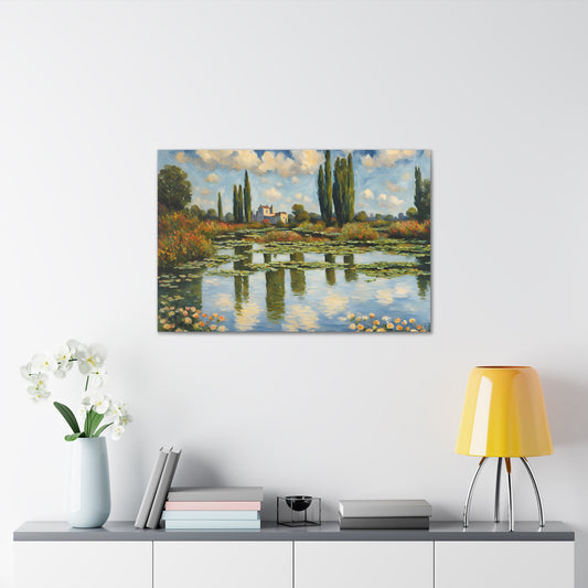 Vintage Vista: Classic Oil Painting Wall Décor