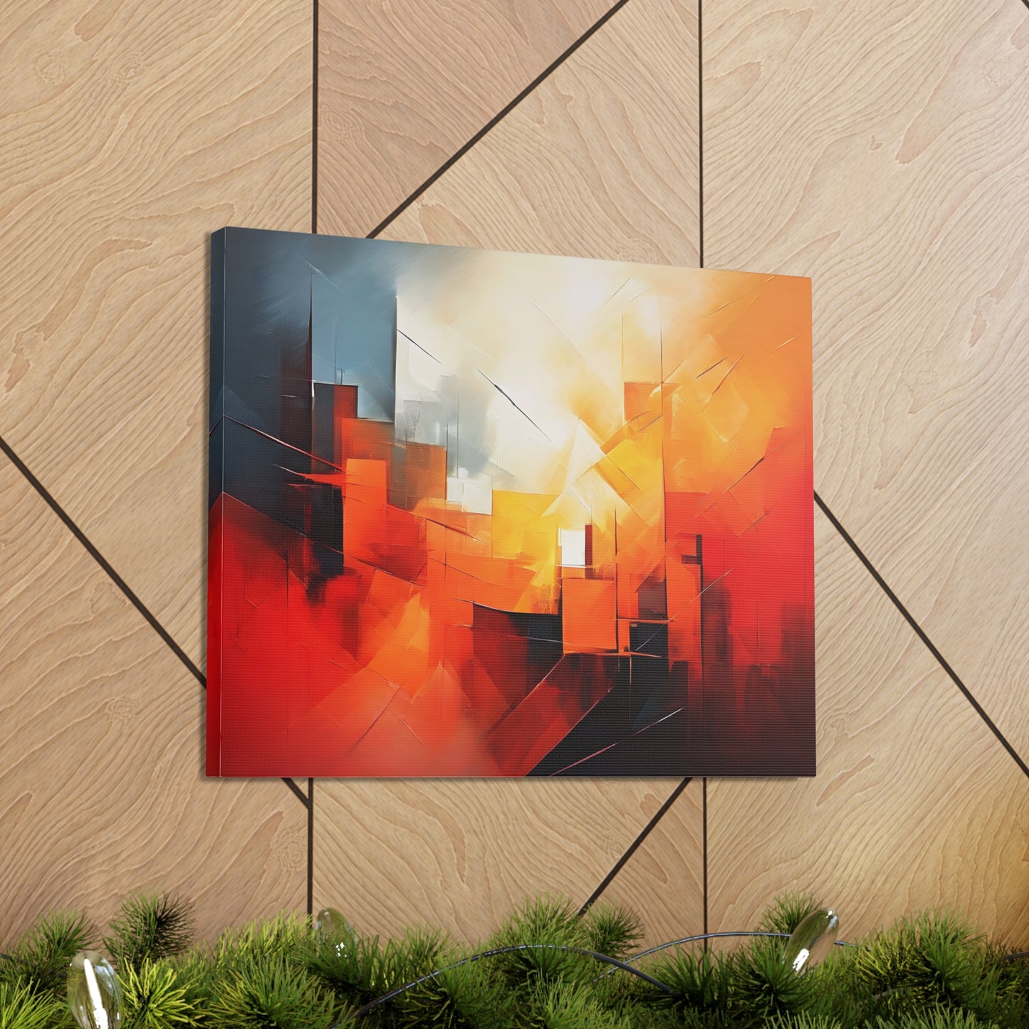 Autumn Essence: Abstract Wall Décor