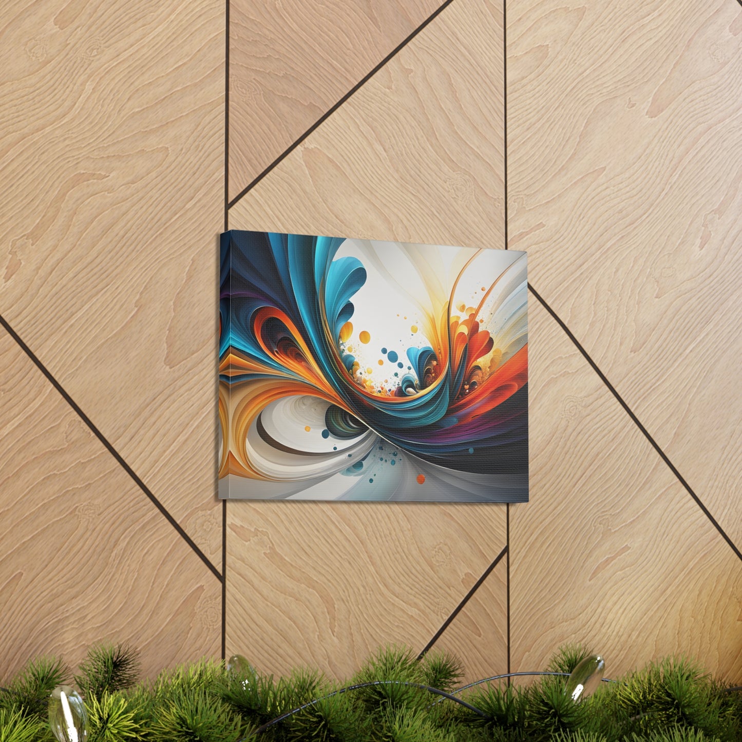 Fusion Echoes: Abstract Wall Décor