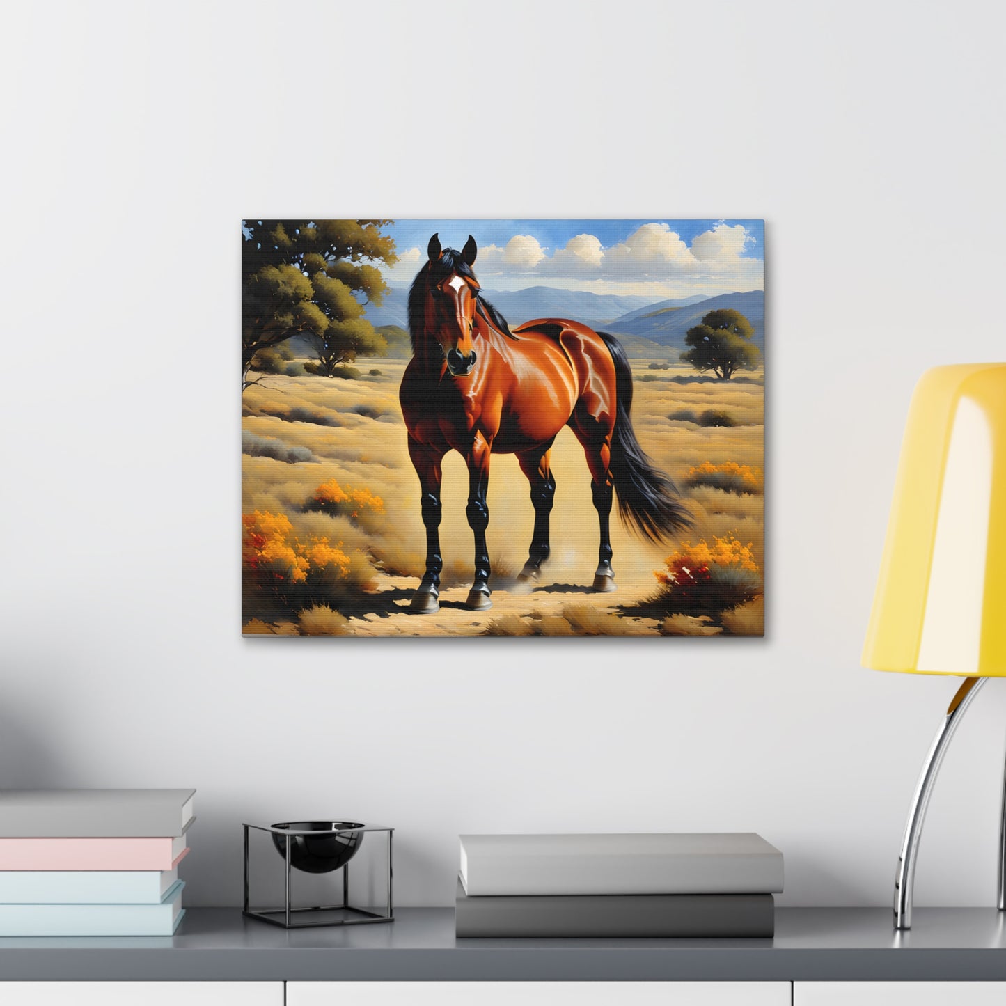 Serene Horse: Animal Wall Décor