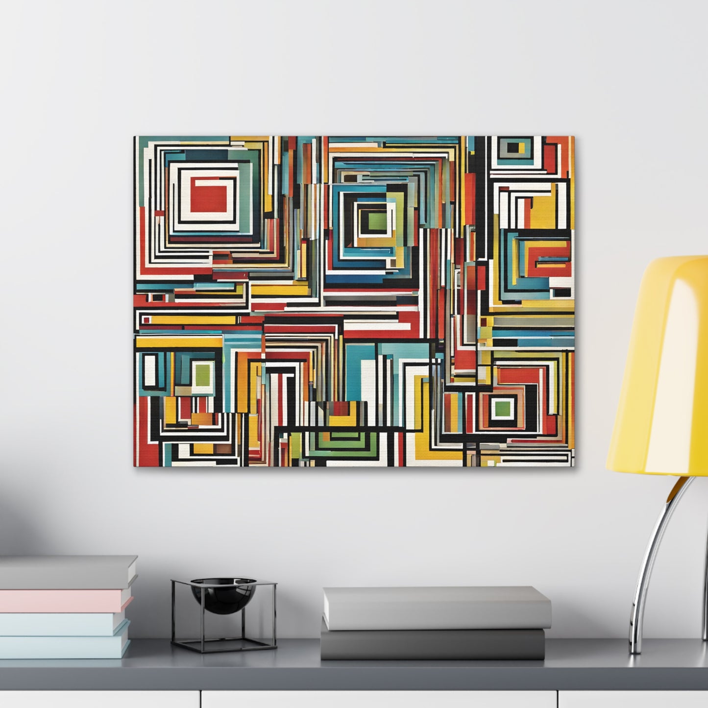 Enchanted Maze: Abstract Wall Décor