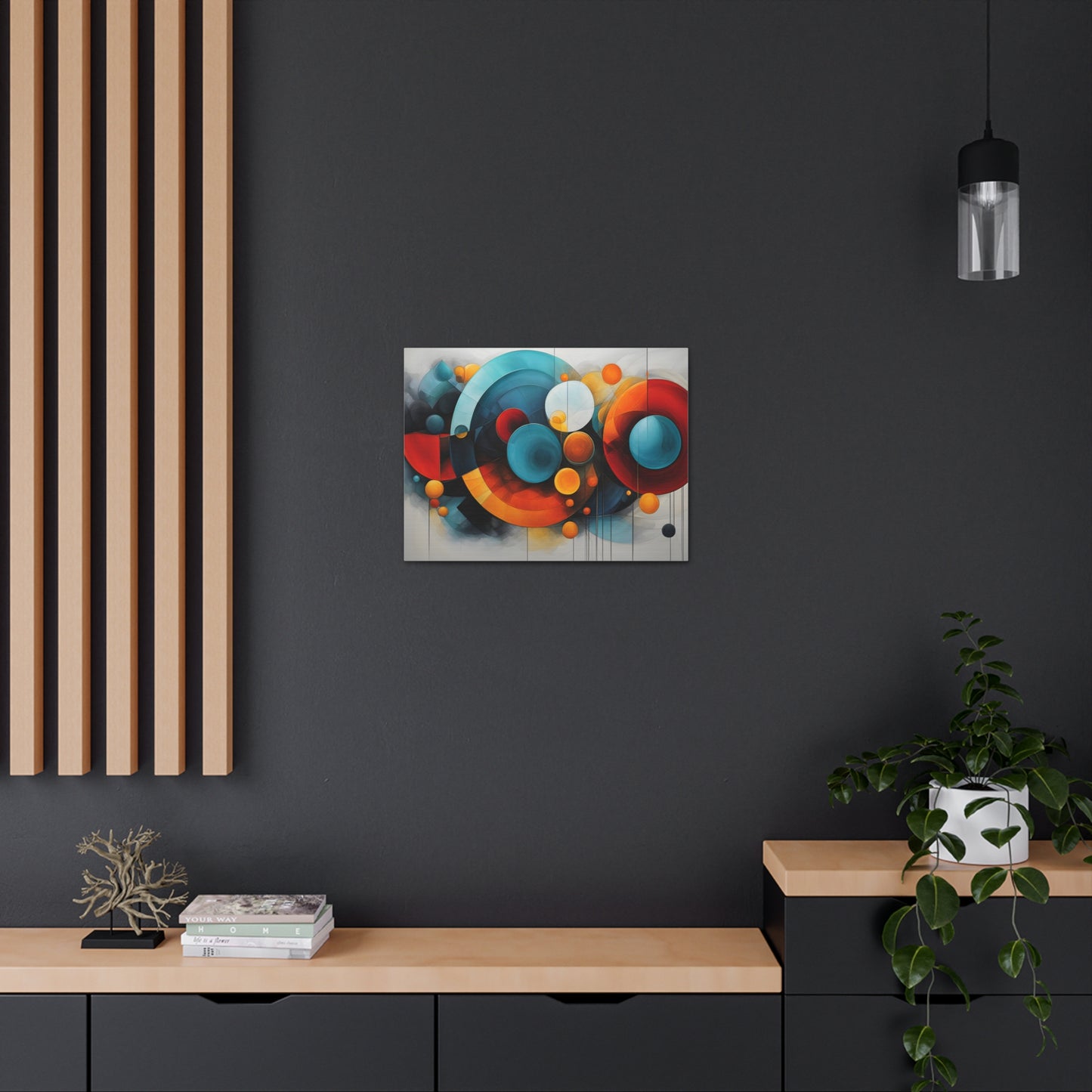 Starlit Whispers: Abstract Wall Décor