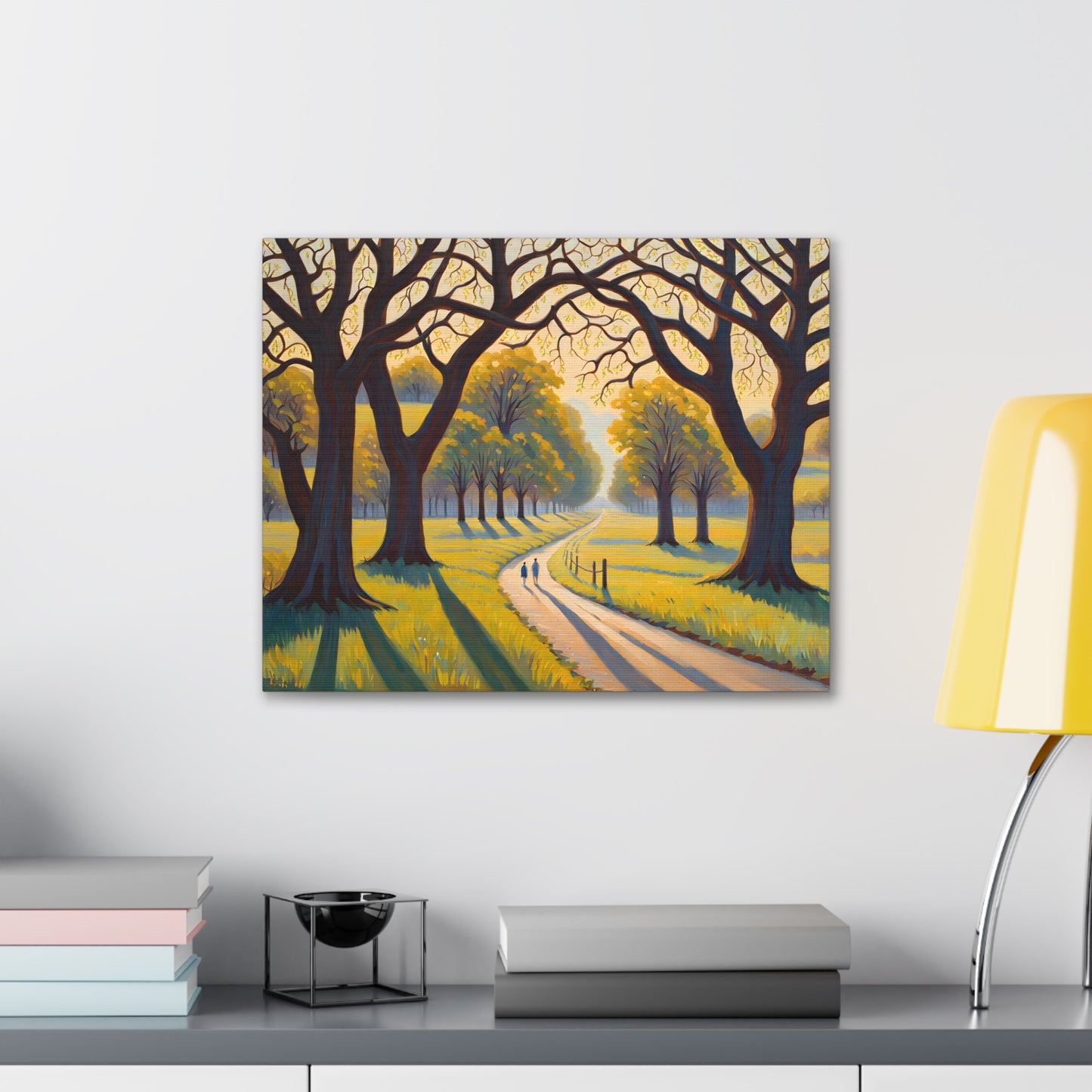 Forest Pathway: Classic Oil Painting Wall Décor