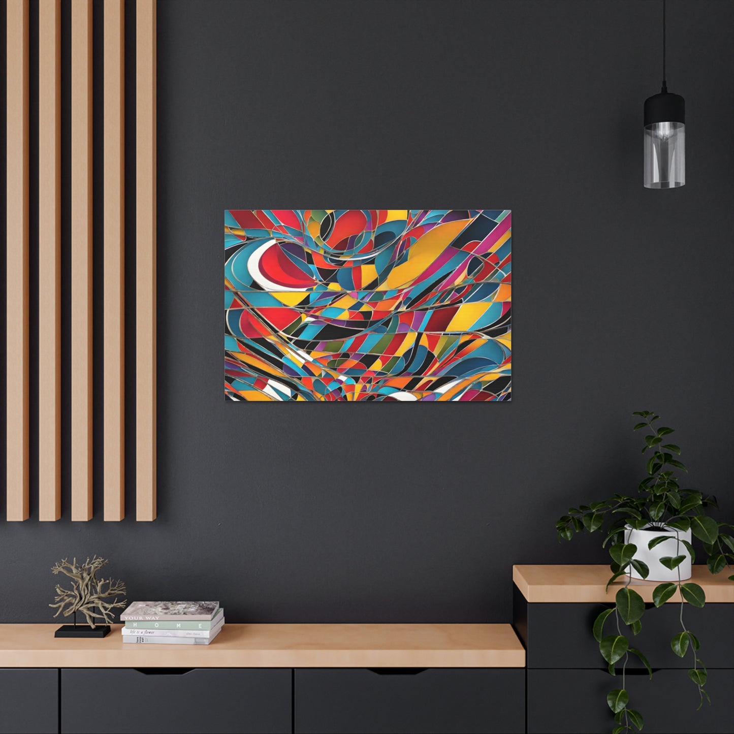 Celestial Melody: Abstract Wall Décor