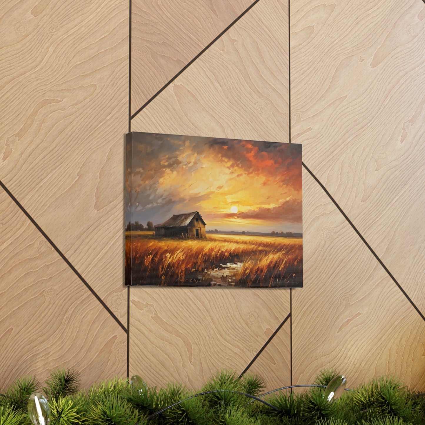 Tranquil Path: Classic Oil Painting Wall Décor