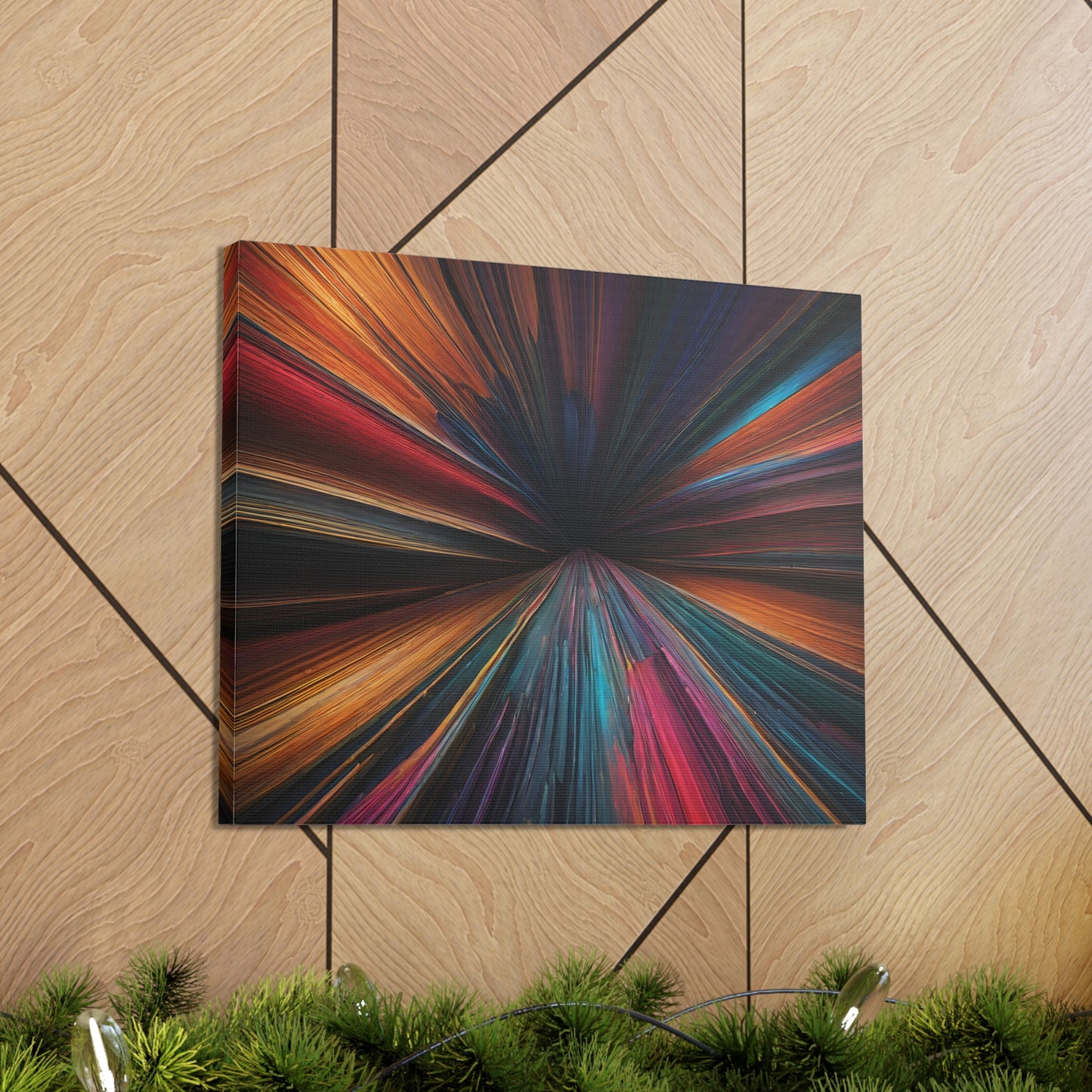 Celestial Cascade: Abstract Wall Décor