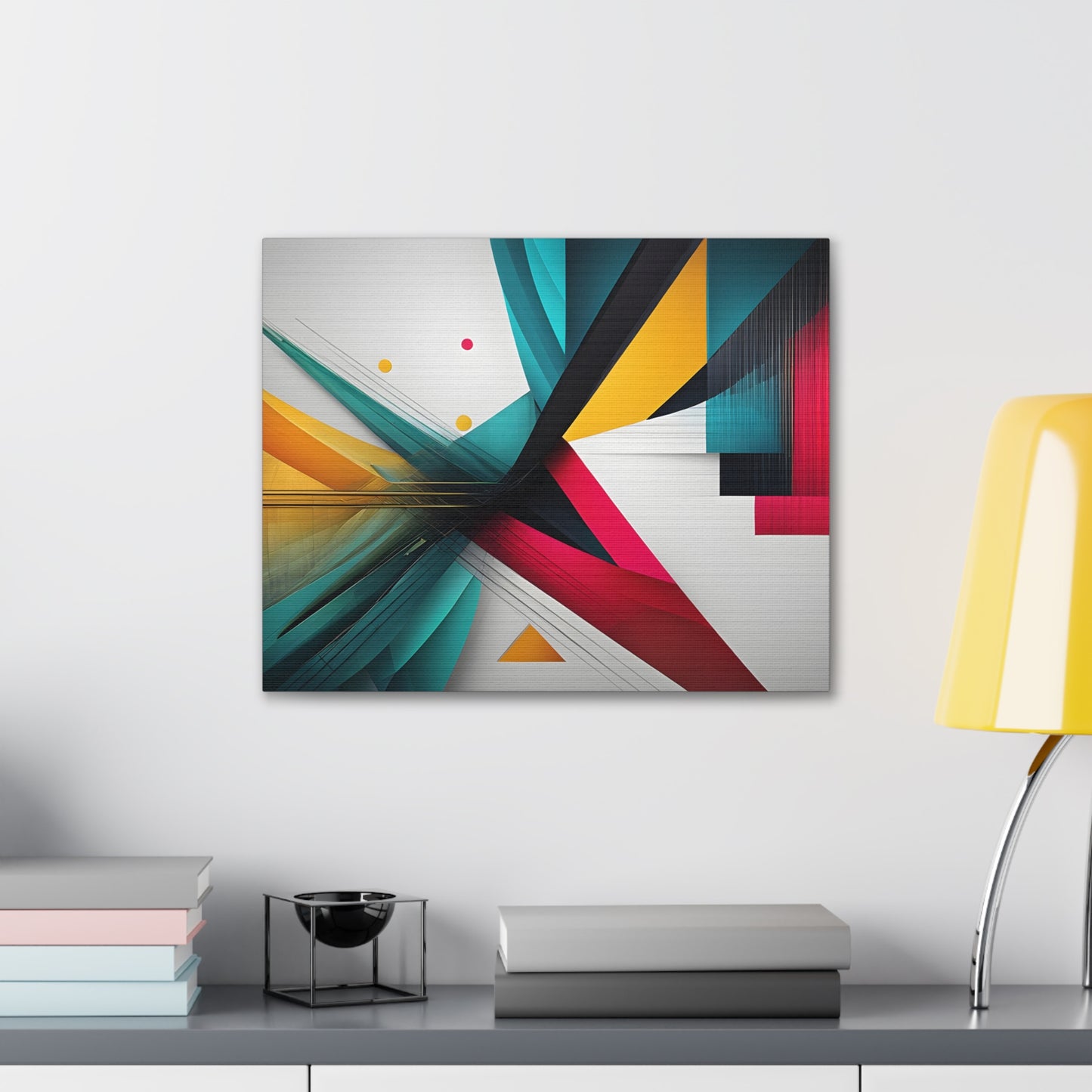 Vivid Resonance: Abstract Wall Décor