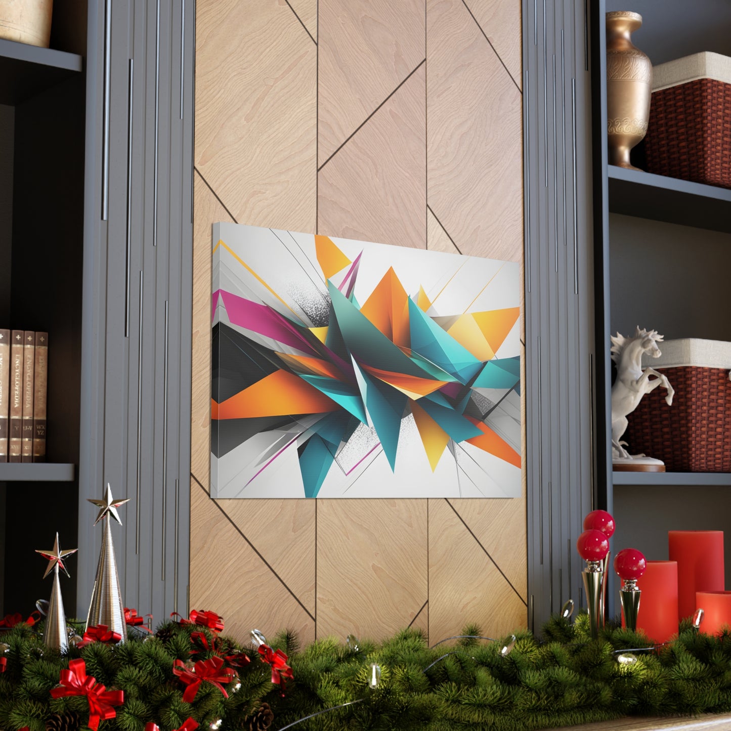 Aurora Dreams: Abstract Wall Décor