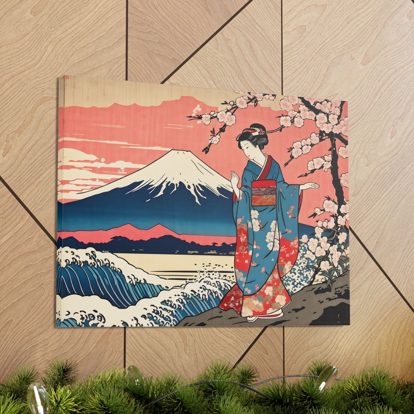 Geisha Glamour: Ukiyo-e Wall Décor