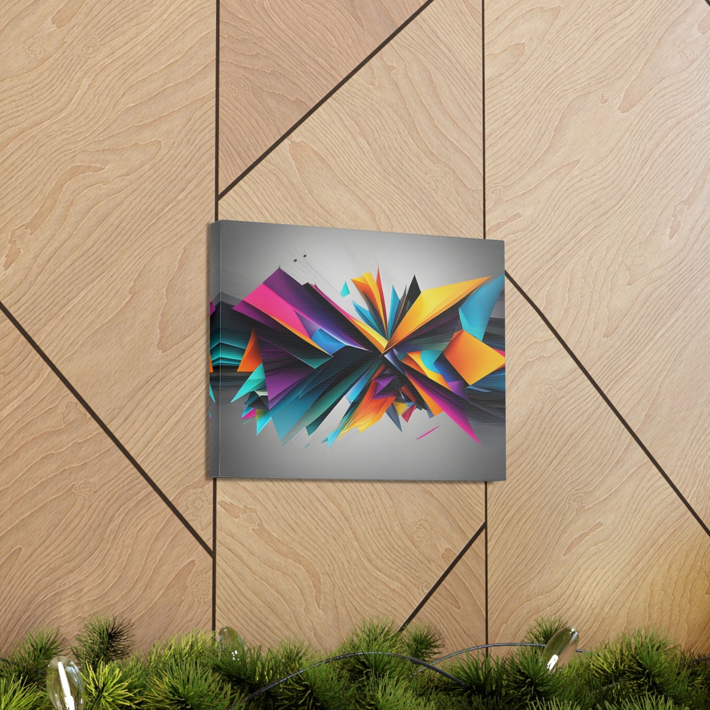 Spectrum Whispers: Abstract Wall Décor