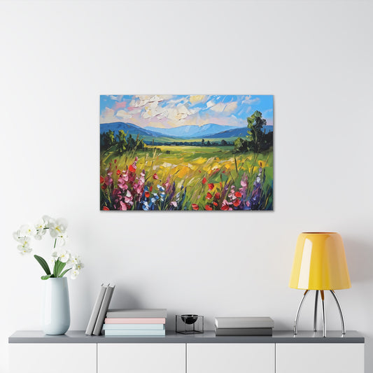 Tranquil Garden: Classic Oil Painting Wall Décor