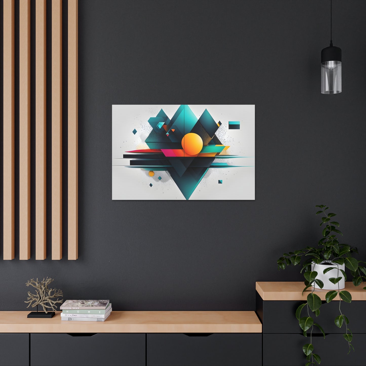 Spectrum Horizon: Abstract Wall Décor