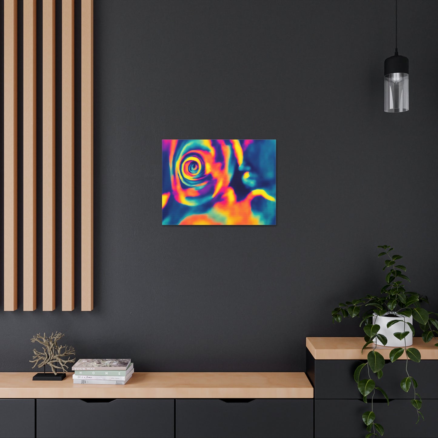 Whirlwind of Colour: Abstract Colors Wall Décor