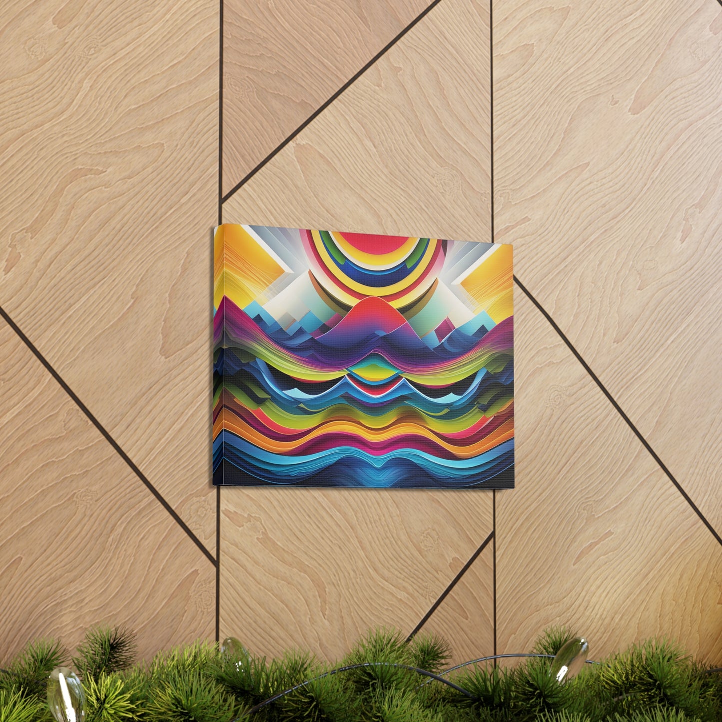 Enigmatic Flux: Abstract Wall Décor