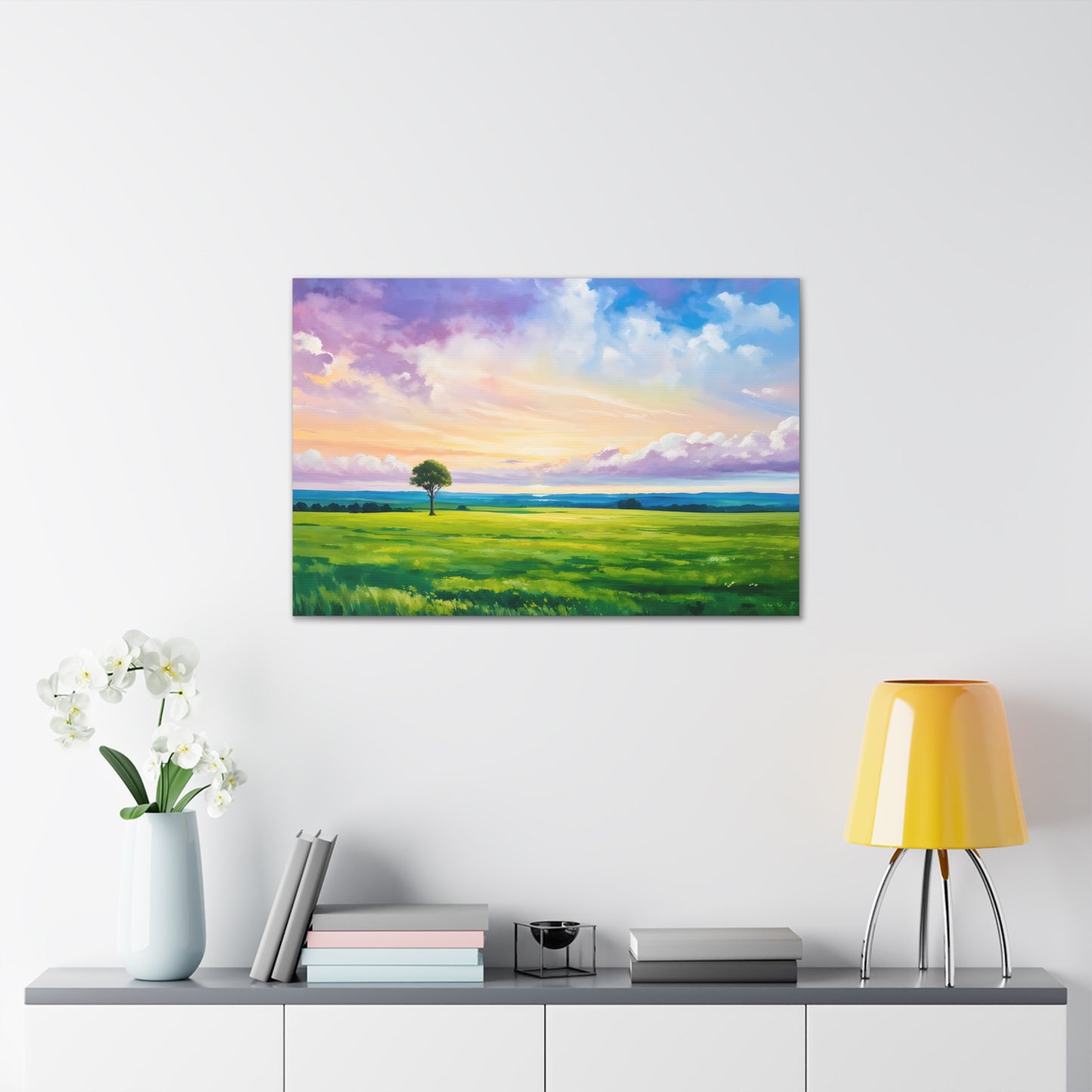 Tranquil Haven: Classic Oil Painting Wall Décor