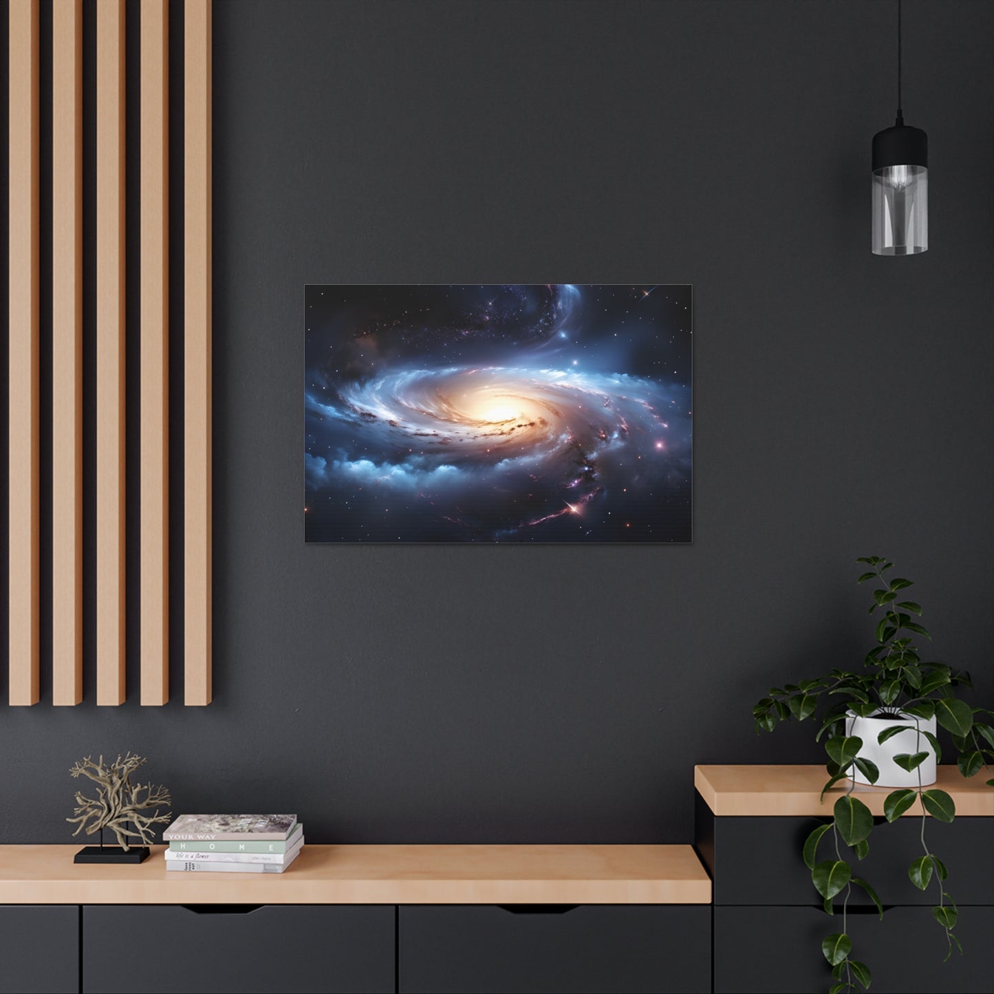 Interstellar Melody: Space Wall Décor