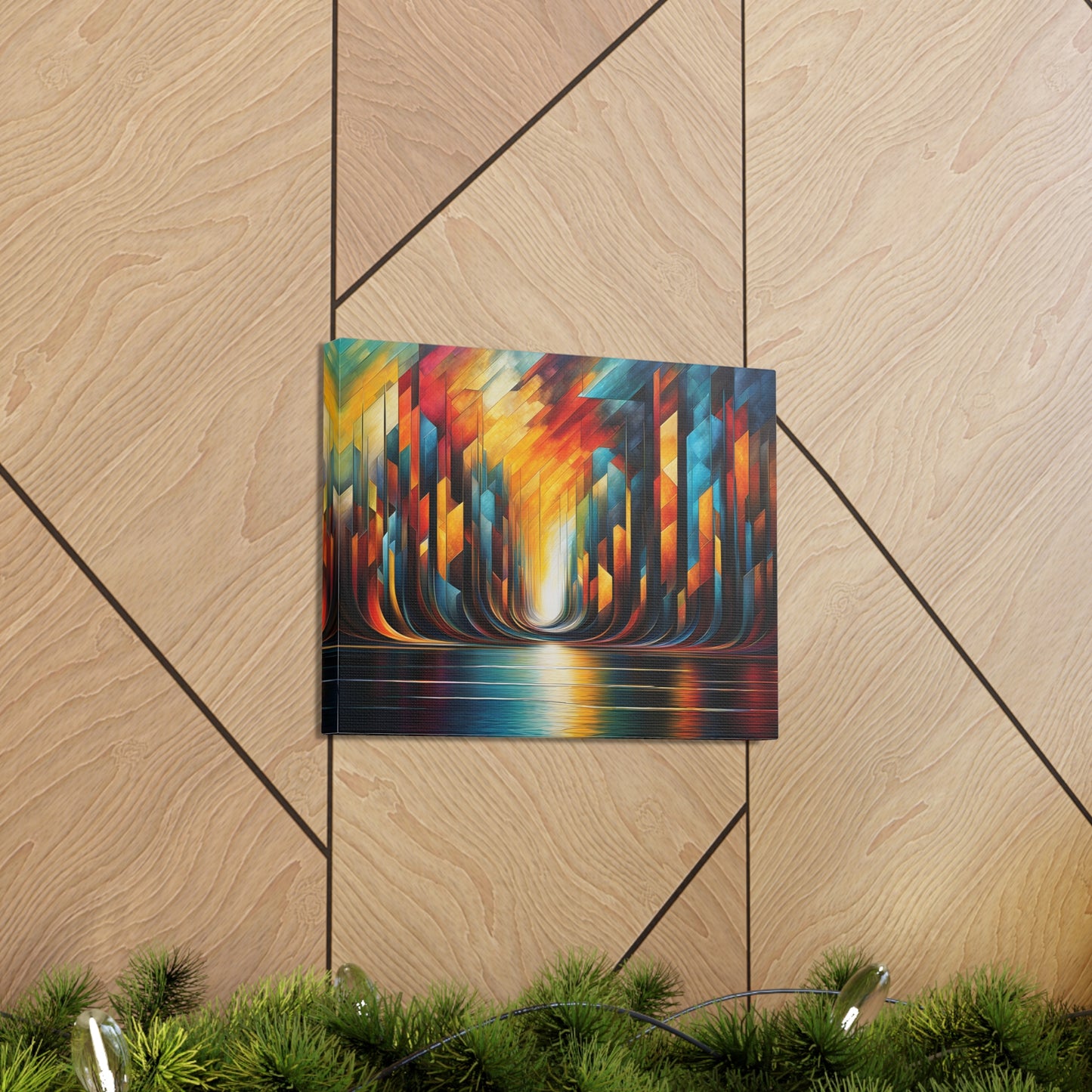 Echo of Light: Abstract Wall Décor