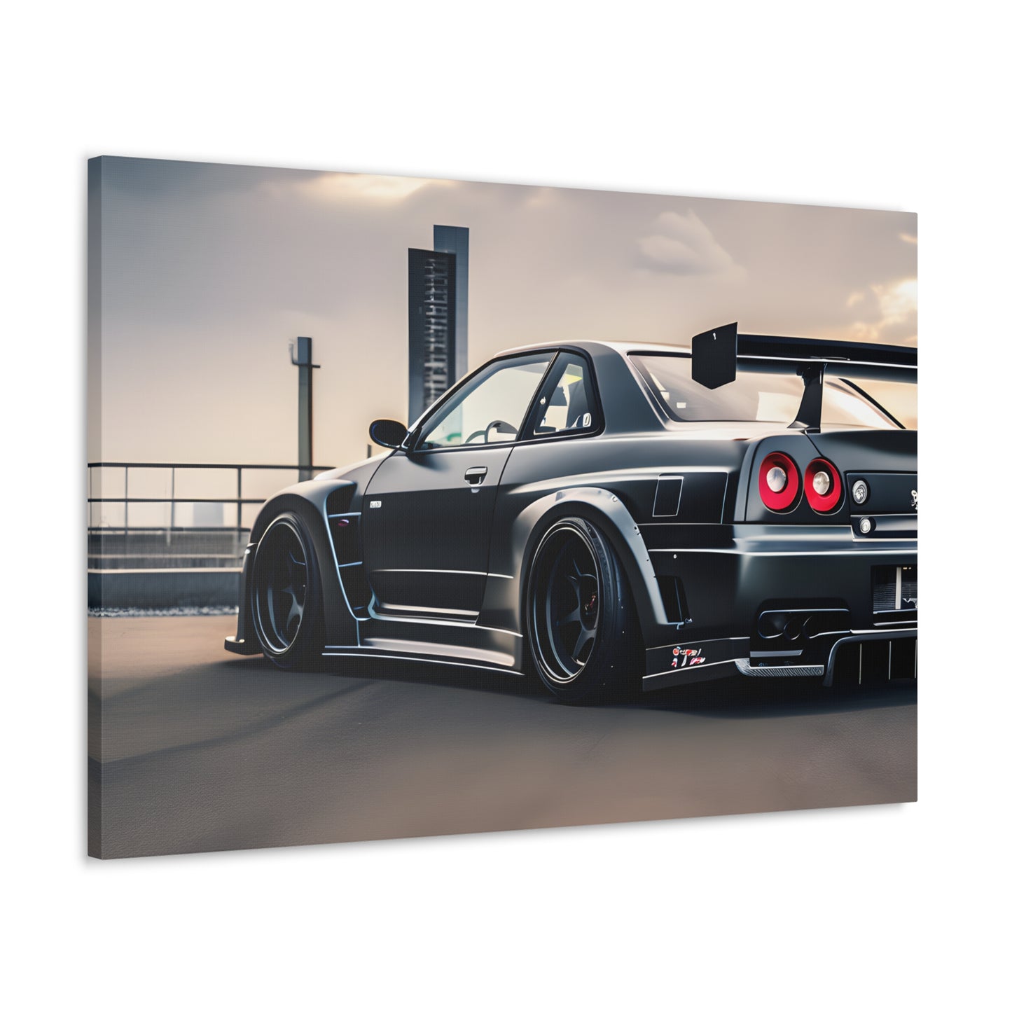 Skyline Symphony: Famous Auto Wall Décor