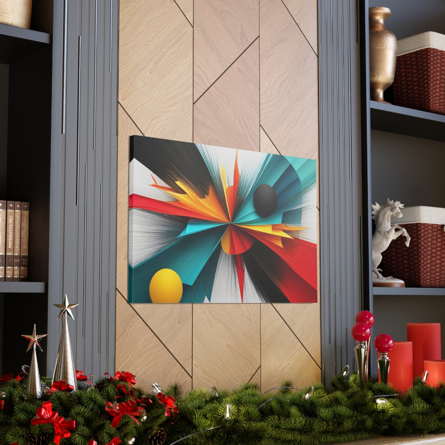 Starlit Dreams: Abstract Wall Décor