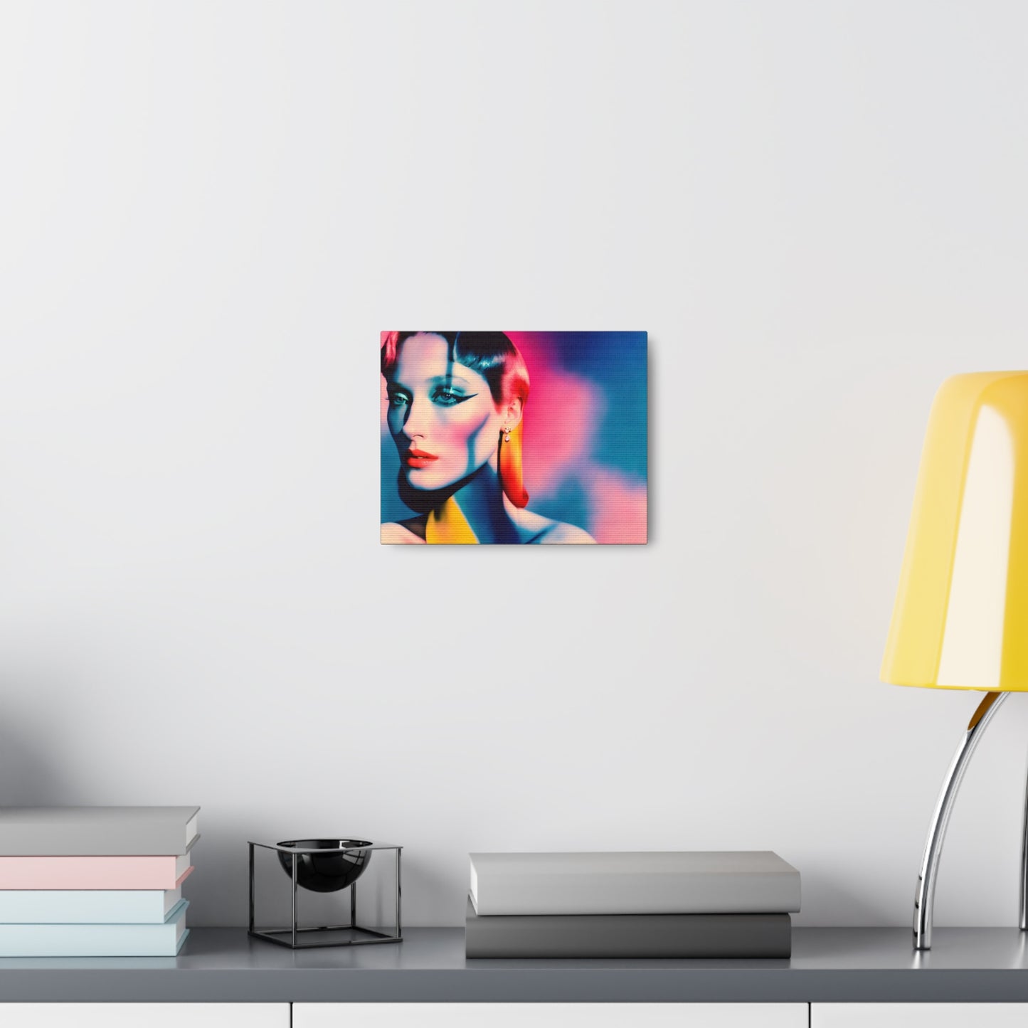 Electric Visionary: Iconic Wall Décor