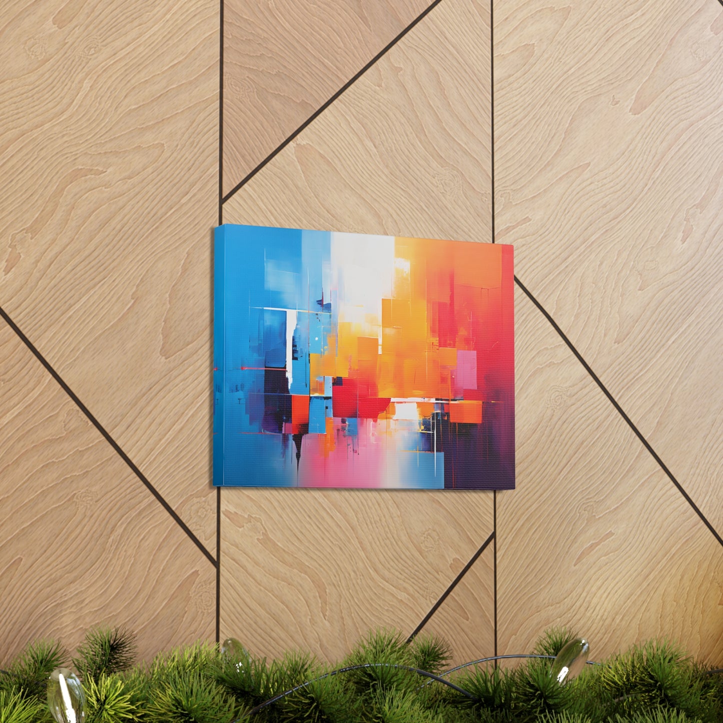 Spectrum Splash: Abstract Wall Décor