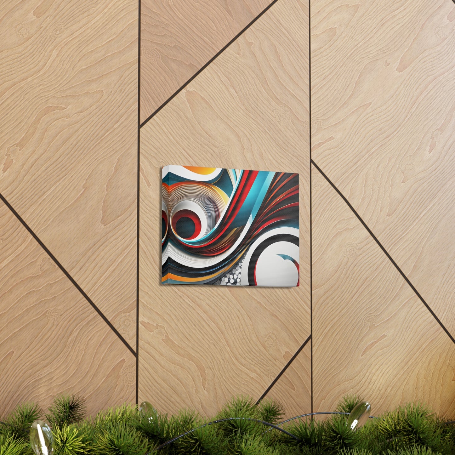 Cosmic Ripples: Abstract Wall Décor