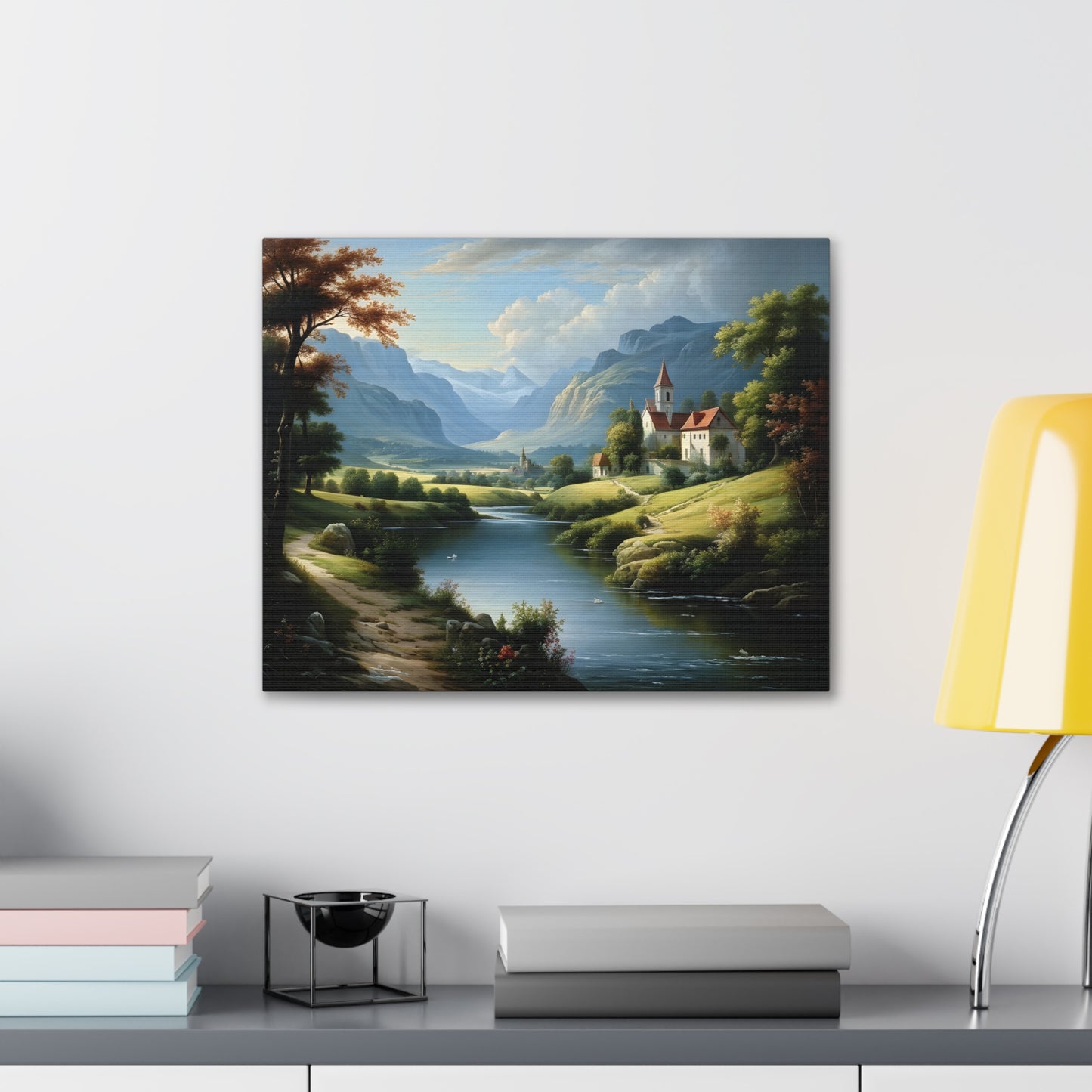 Endless Hills: Classic Oil Painting Wall Décor