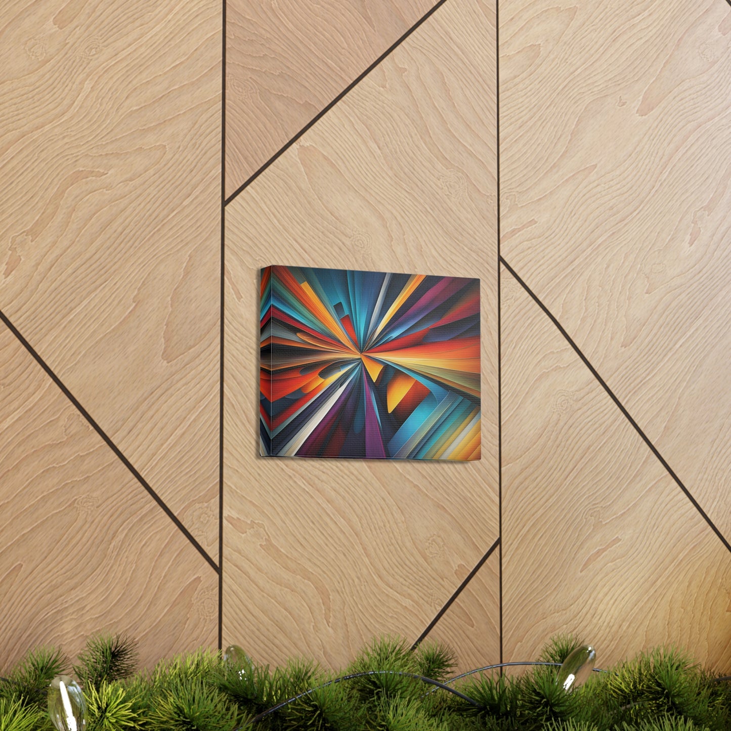 Solar Pathways: Abstract Wall Décor