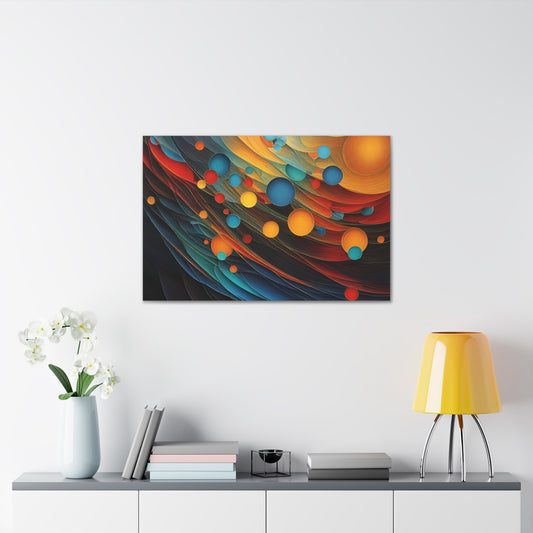 Serene Symphony: Abstract Wall Décor