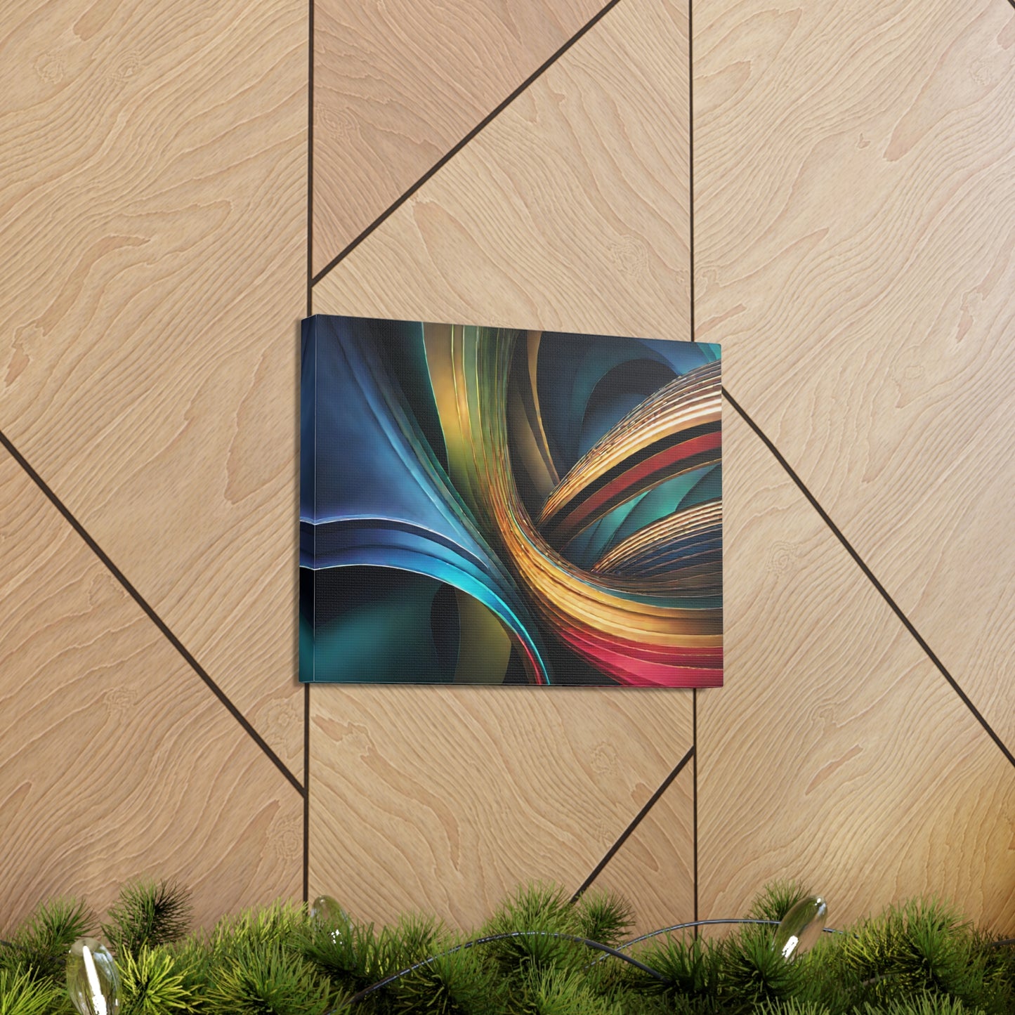 Celestial Maze: Abstract Wall Décor