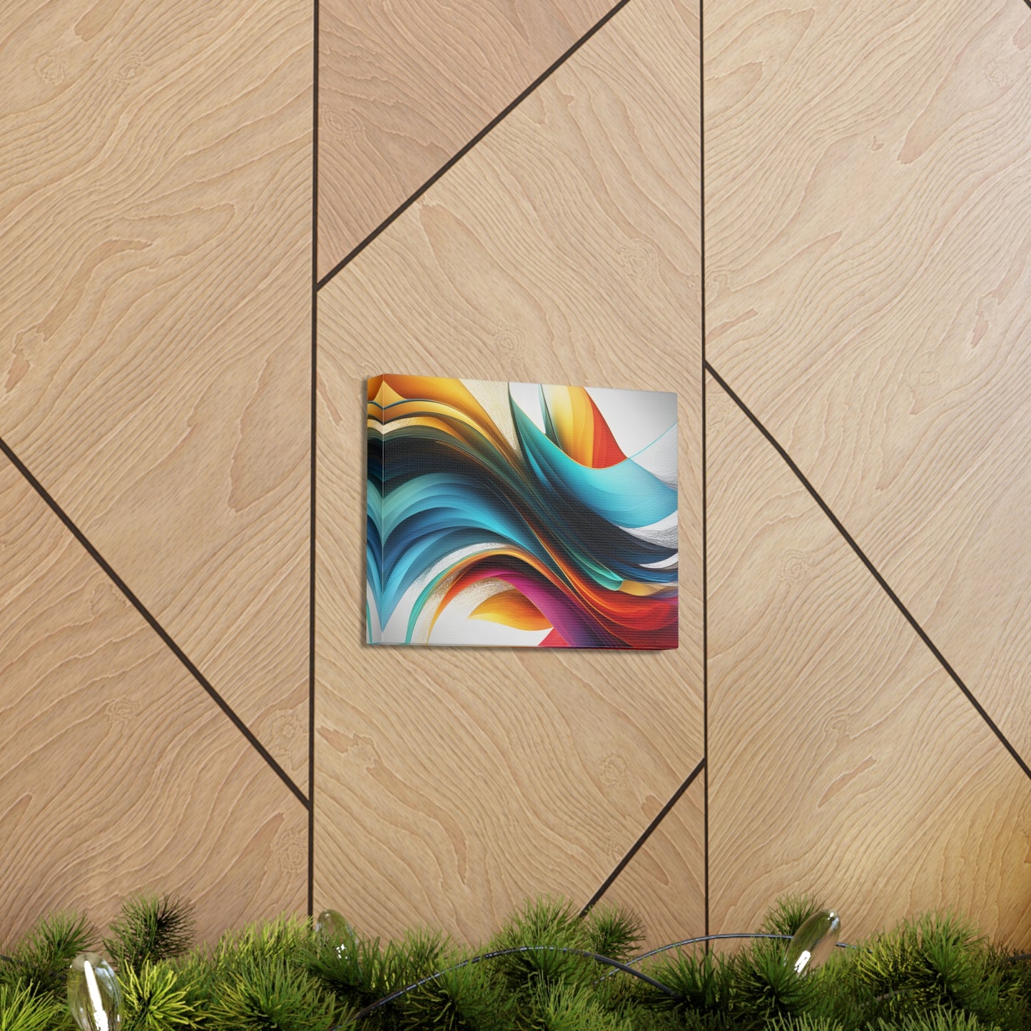 Elysian Pathways: Abstract Wall Décor