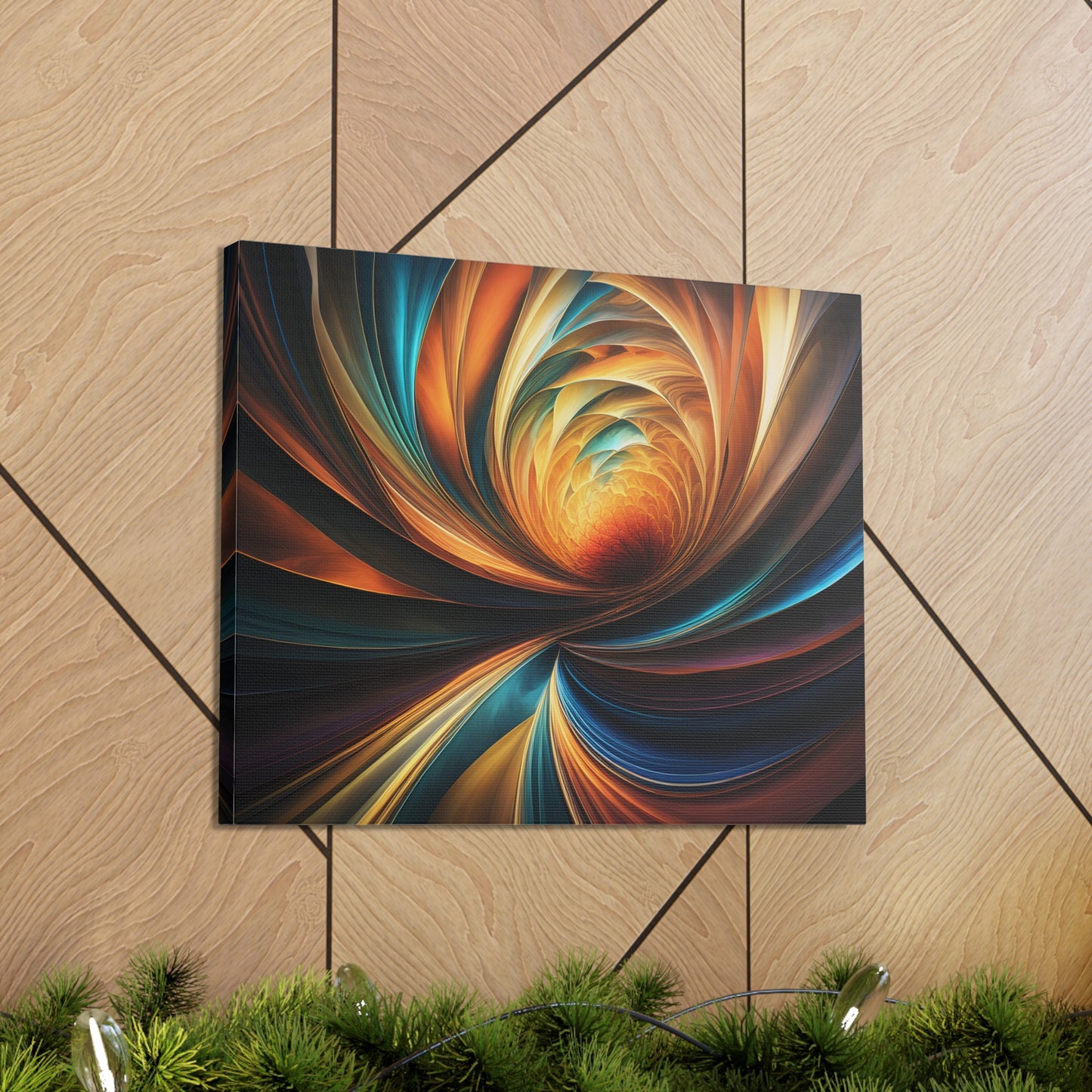 Serene Pathways: Abstract Wall Décor