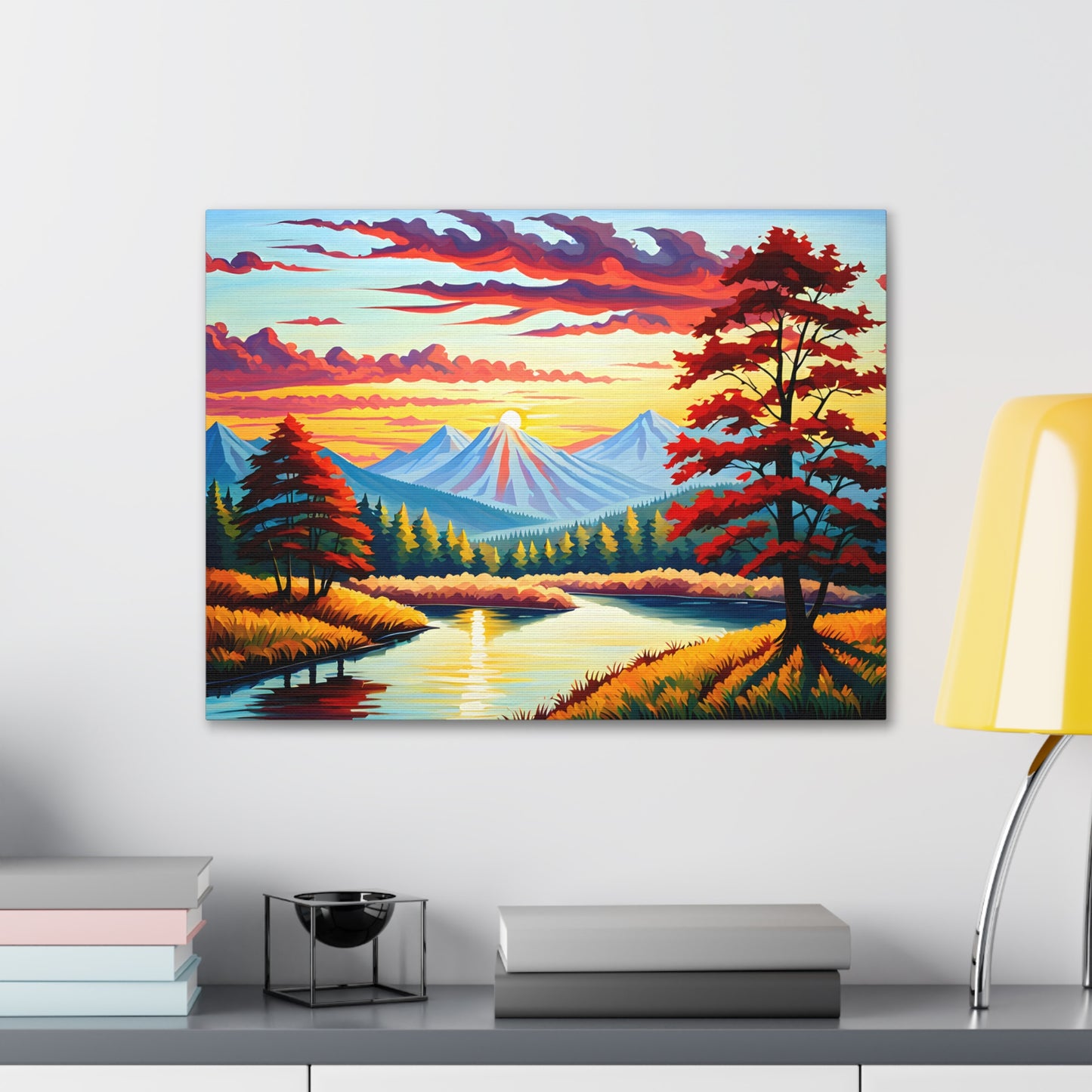 Ethereal Dreamscape: Classic Oil Painting Wall Décor