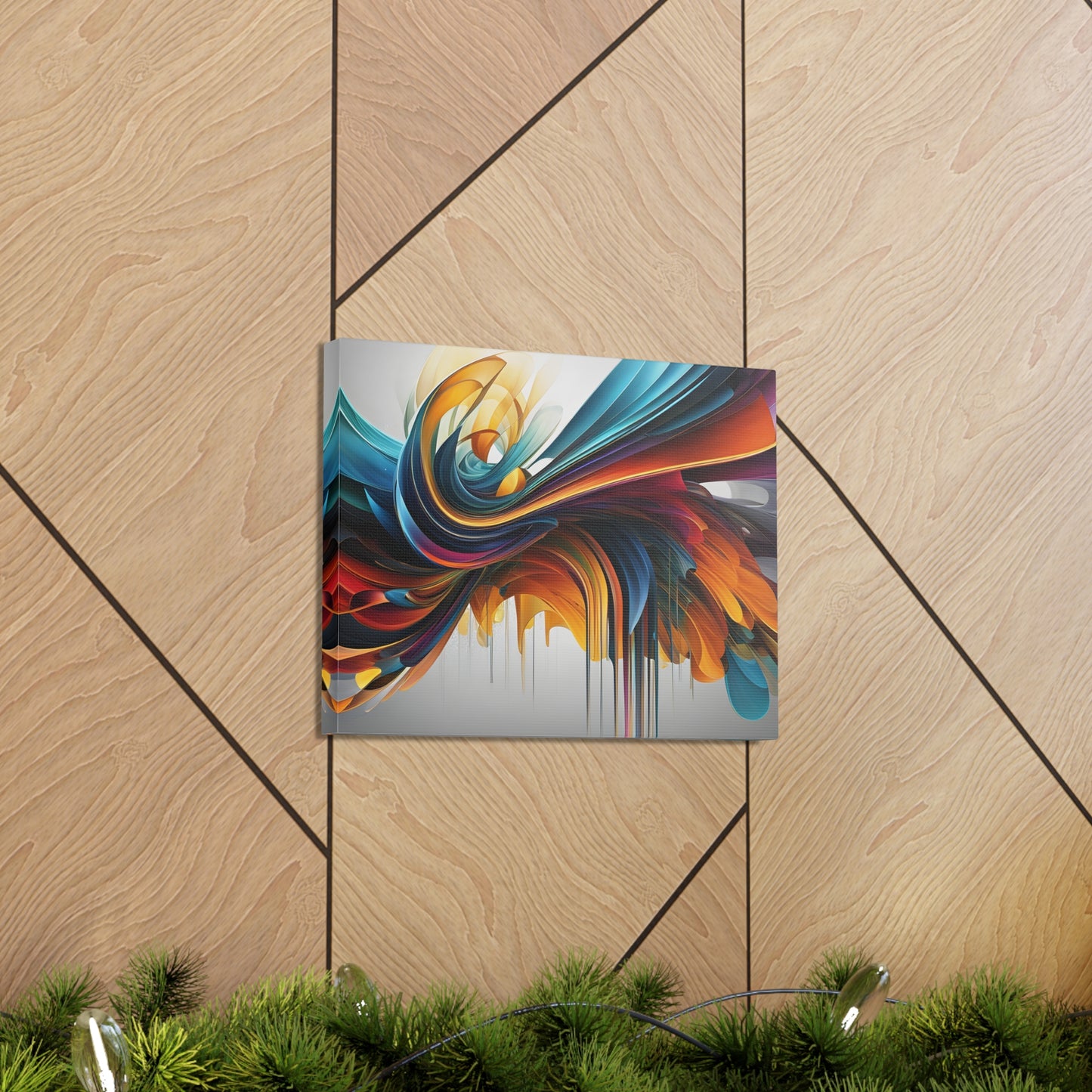 Cosmic Threads: Abstract Wall Décor