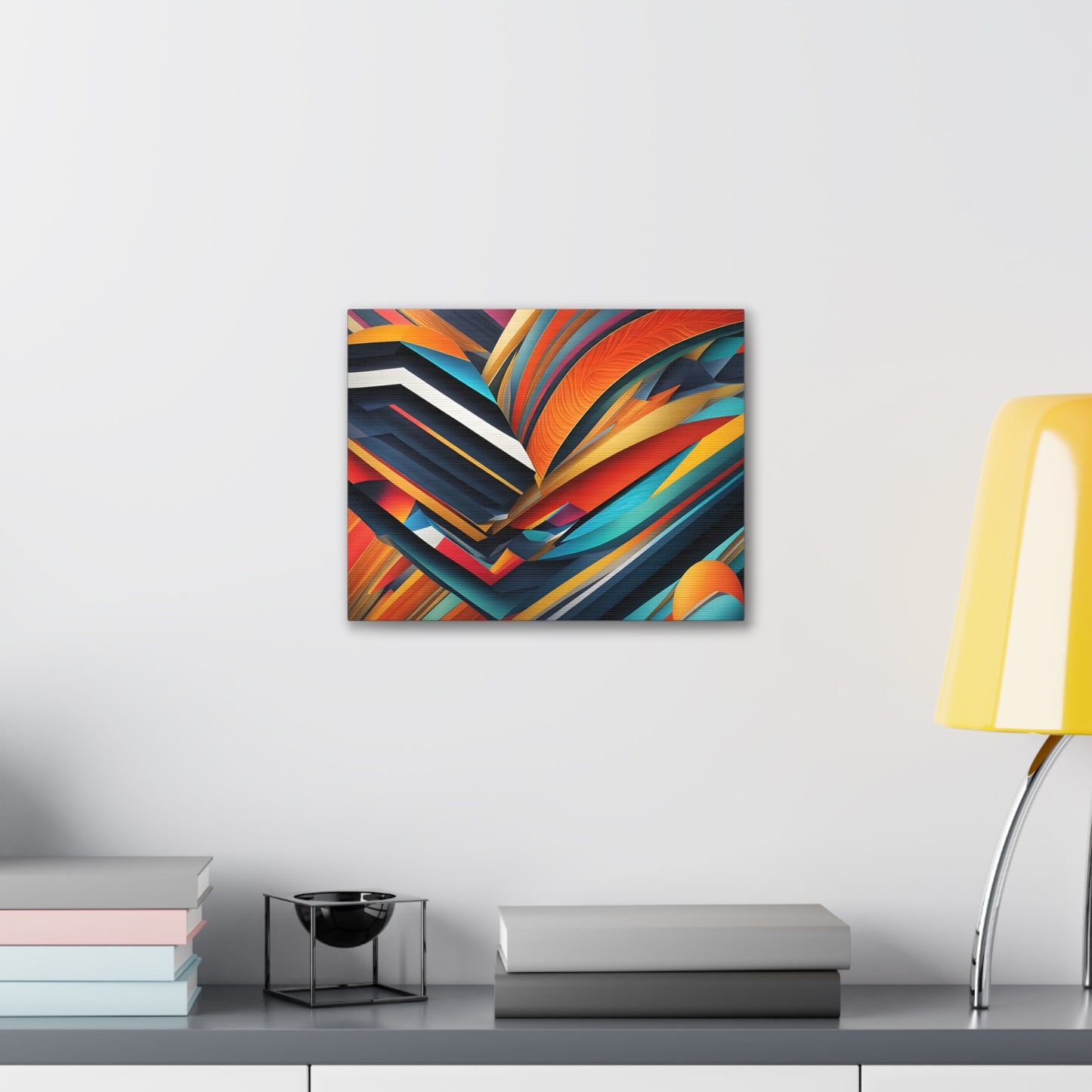 Iridescent Symphony: Abstract Wall Décor