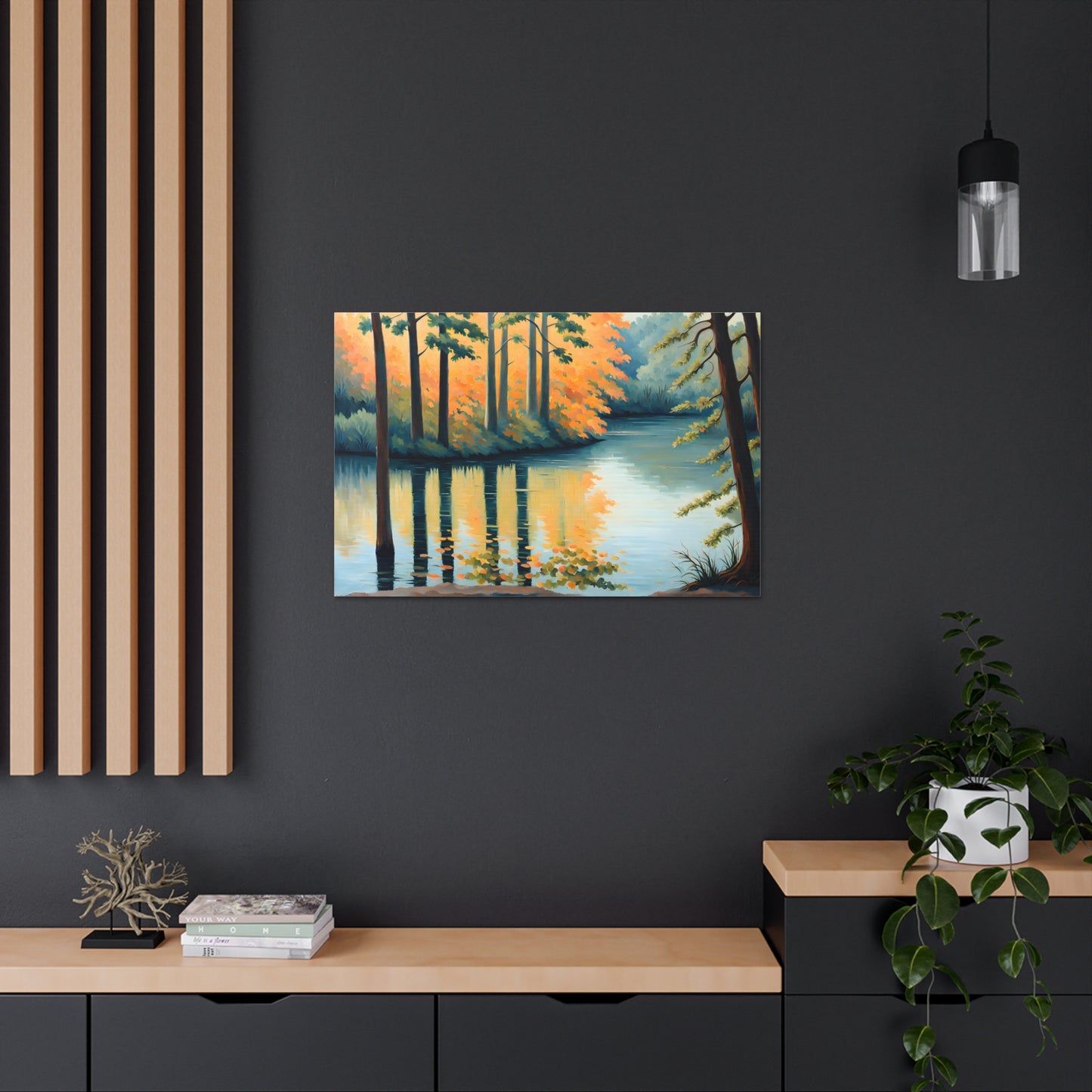 Still Waters: Classic Oil Painting Wall Décor